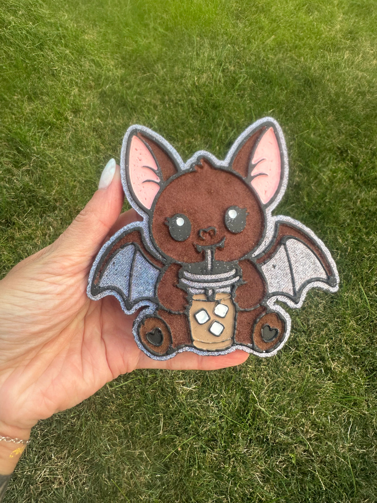 Bat with Drink Freshie