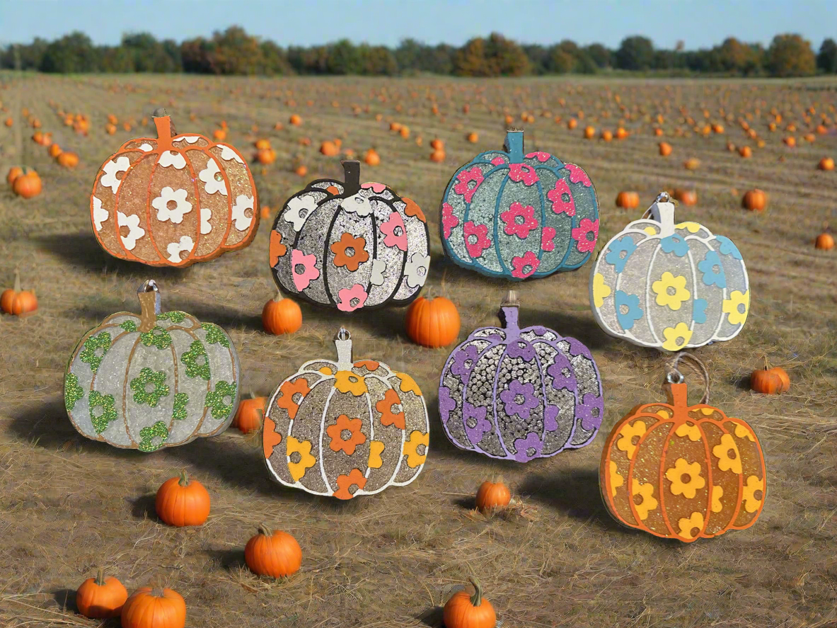 Flower Pumpkin Freshie