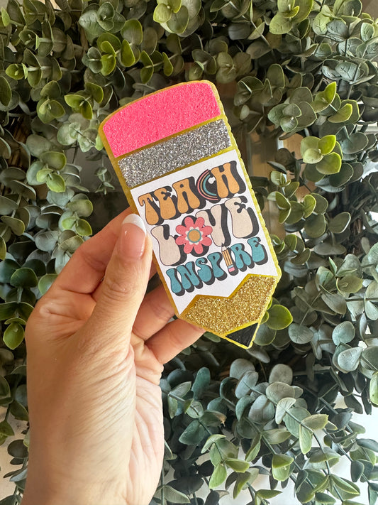 Teacher Pencil Freshie