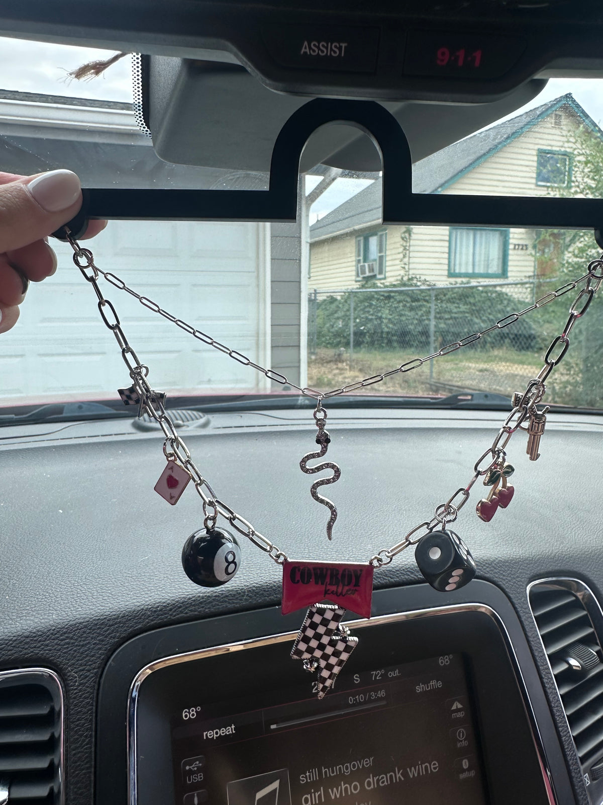 Cowboy Killer Bolt Car Charm