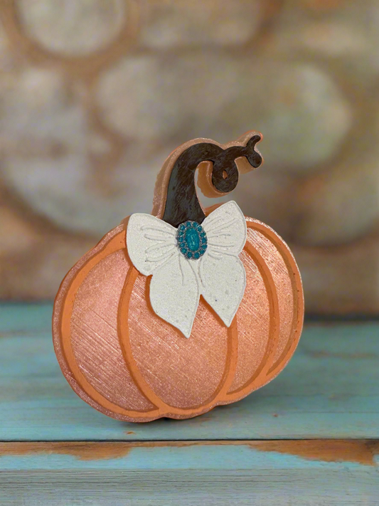 Concho Bow Pumpkin Freshie