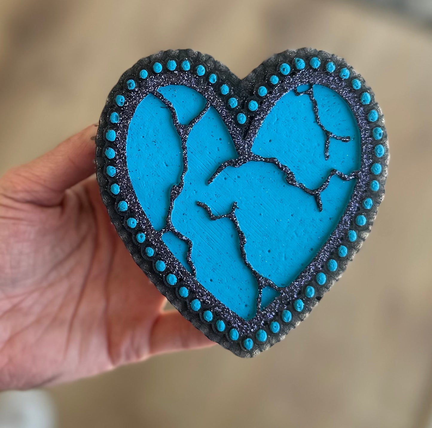 Turquoise Heart Concho Bundle Pack Freshie