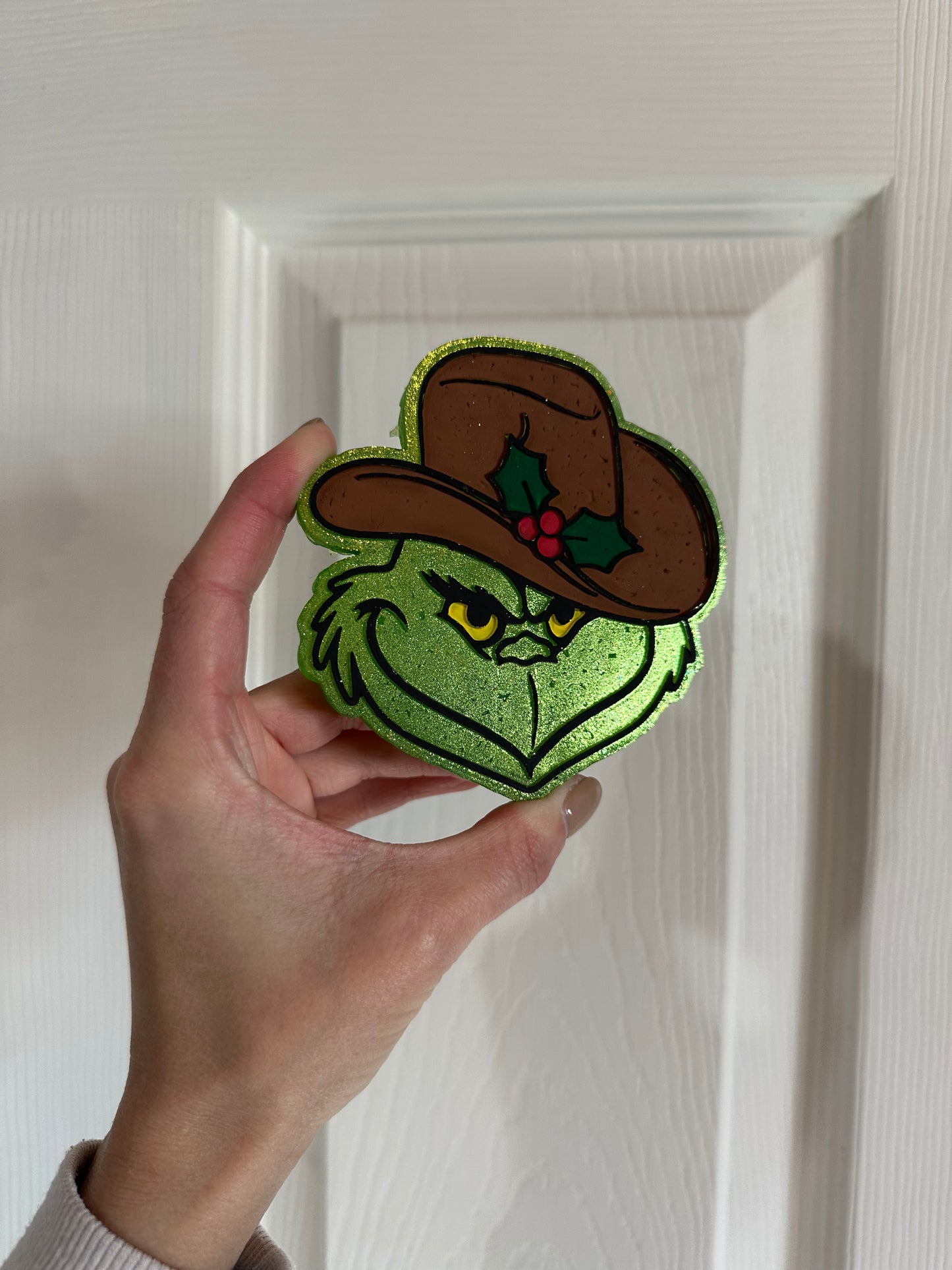 Cowboy Grinch Freshie