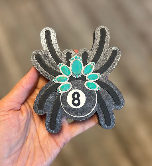 8 Ball Spider Freshie