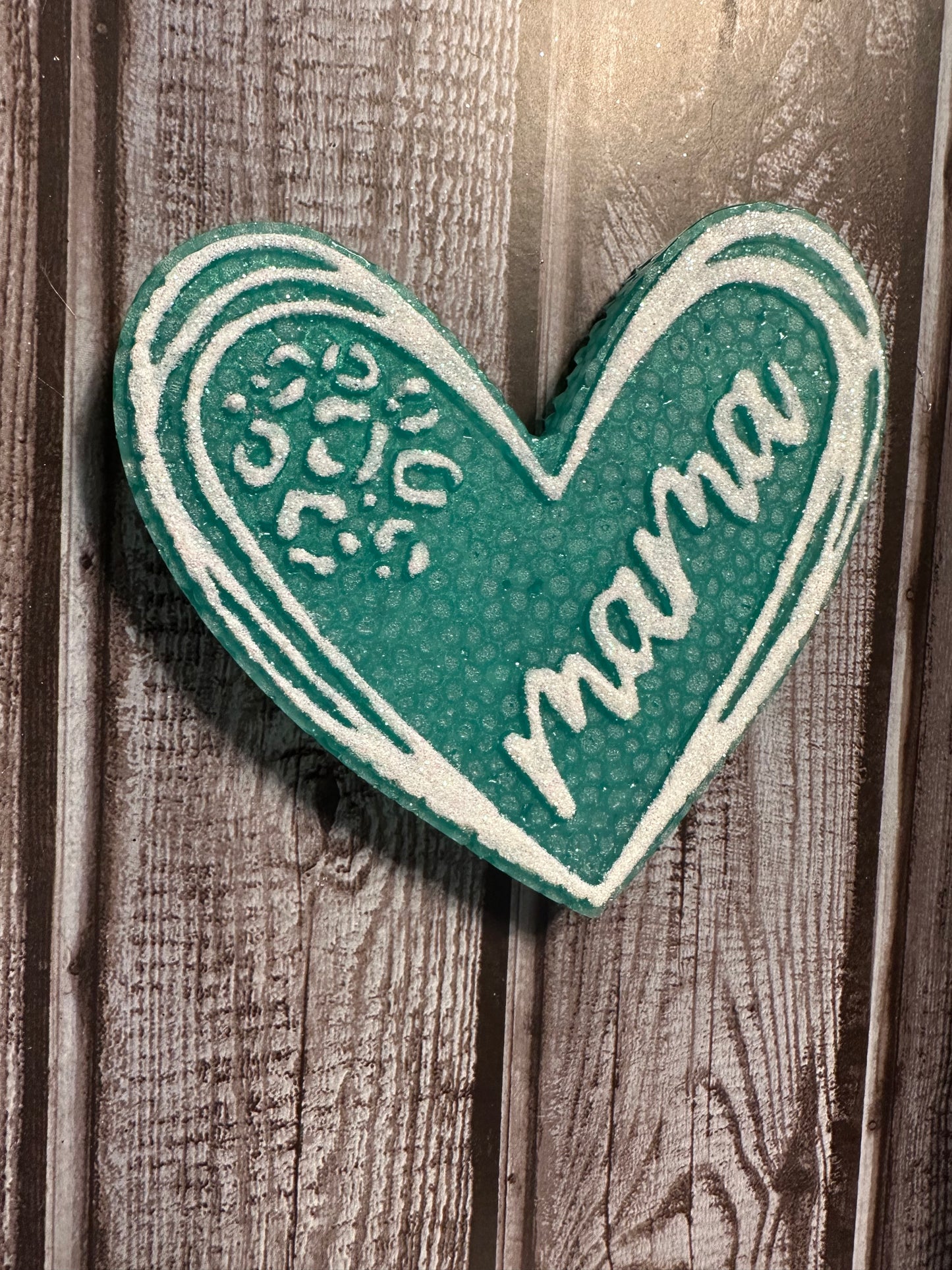 Mama Leopard Heart Freshie