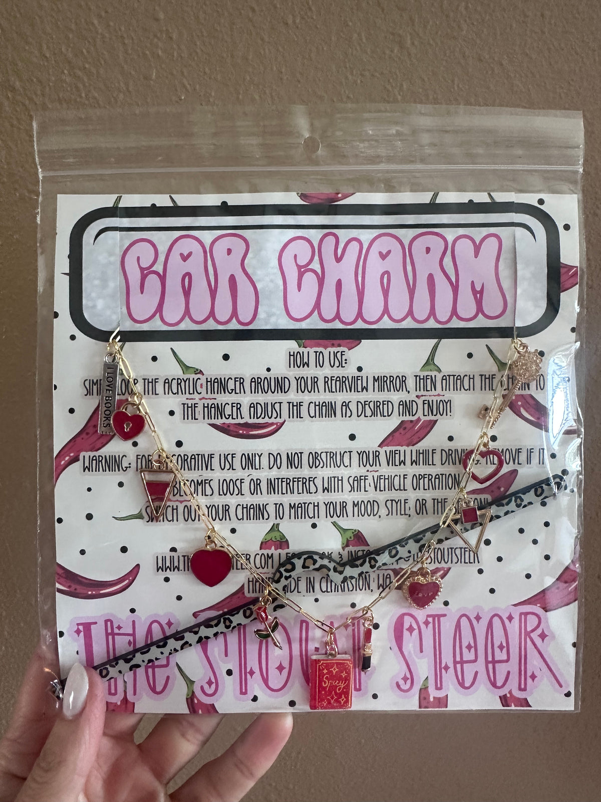 Smut Slut Car Charm