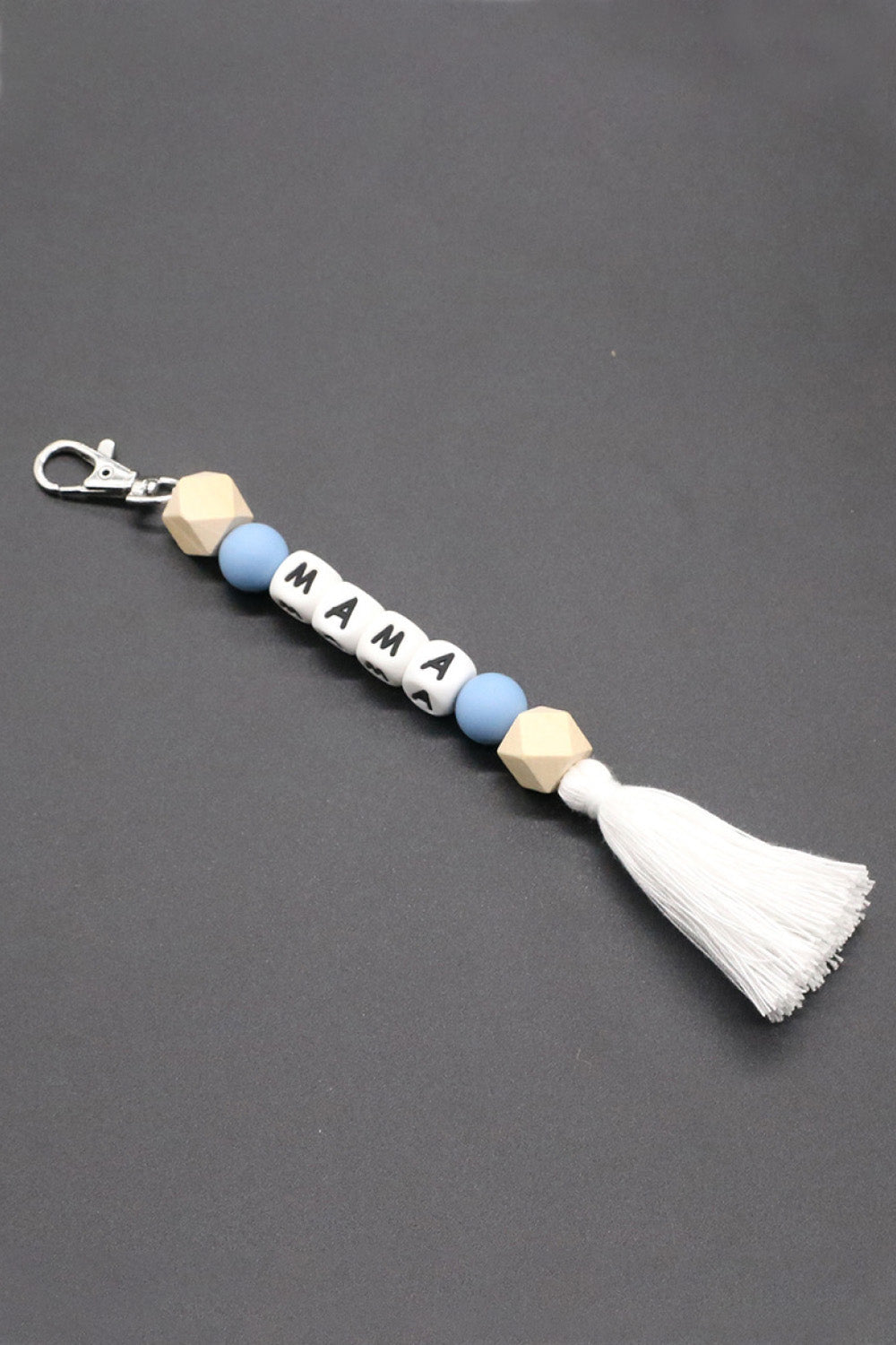 Assorted 2-Pack Mama Beaded Tassel Keychain The Stout Steer