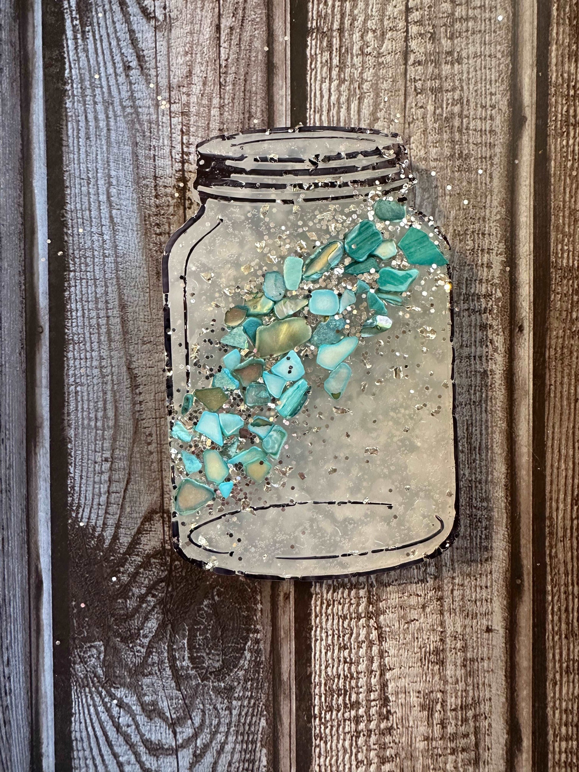 Boujee Mason Jar Freshie The Stout Steer