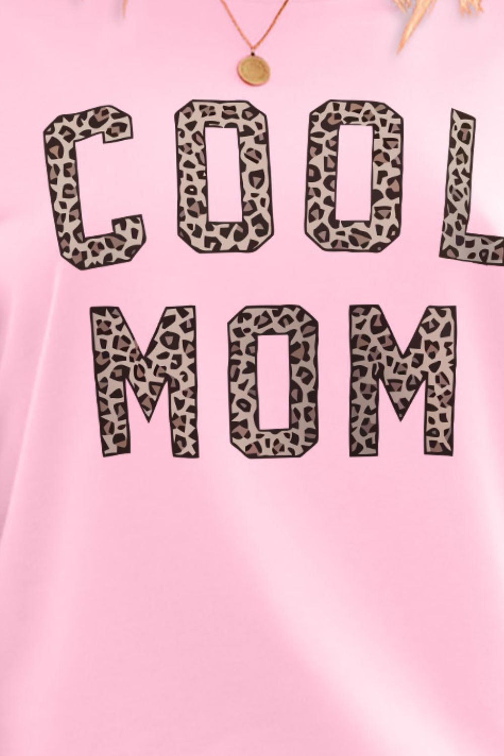 COOL MOM Graphic Drop Shoulder Sweatshirt The Stout Steer