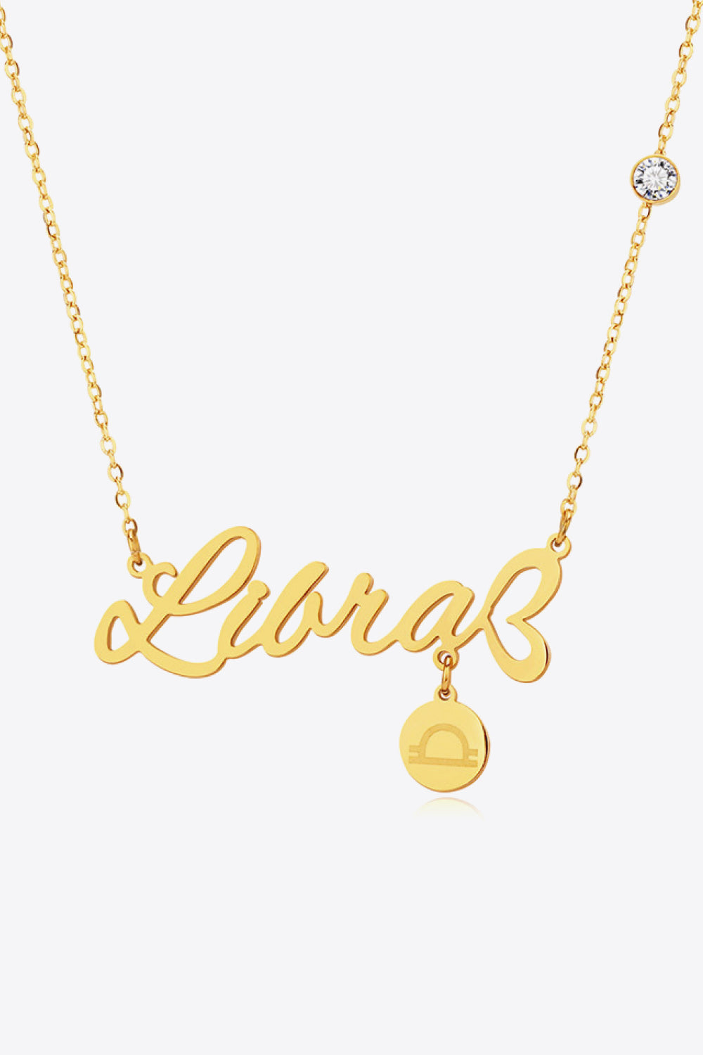Constellation Pendant Zircon Necklace The Stout Steer