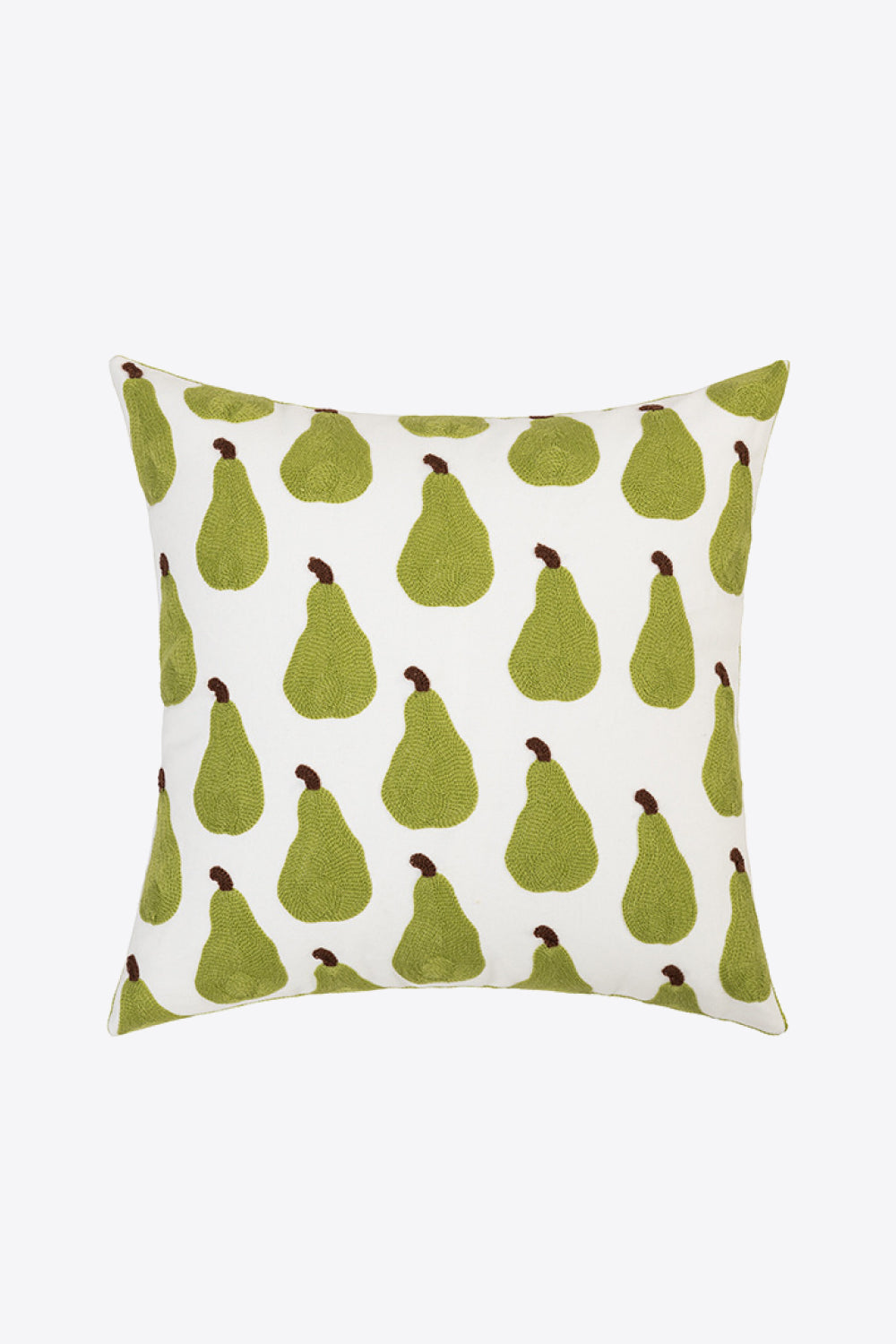 Embroidered Square Decorative Throw Pillow Case The Stout Steer