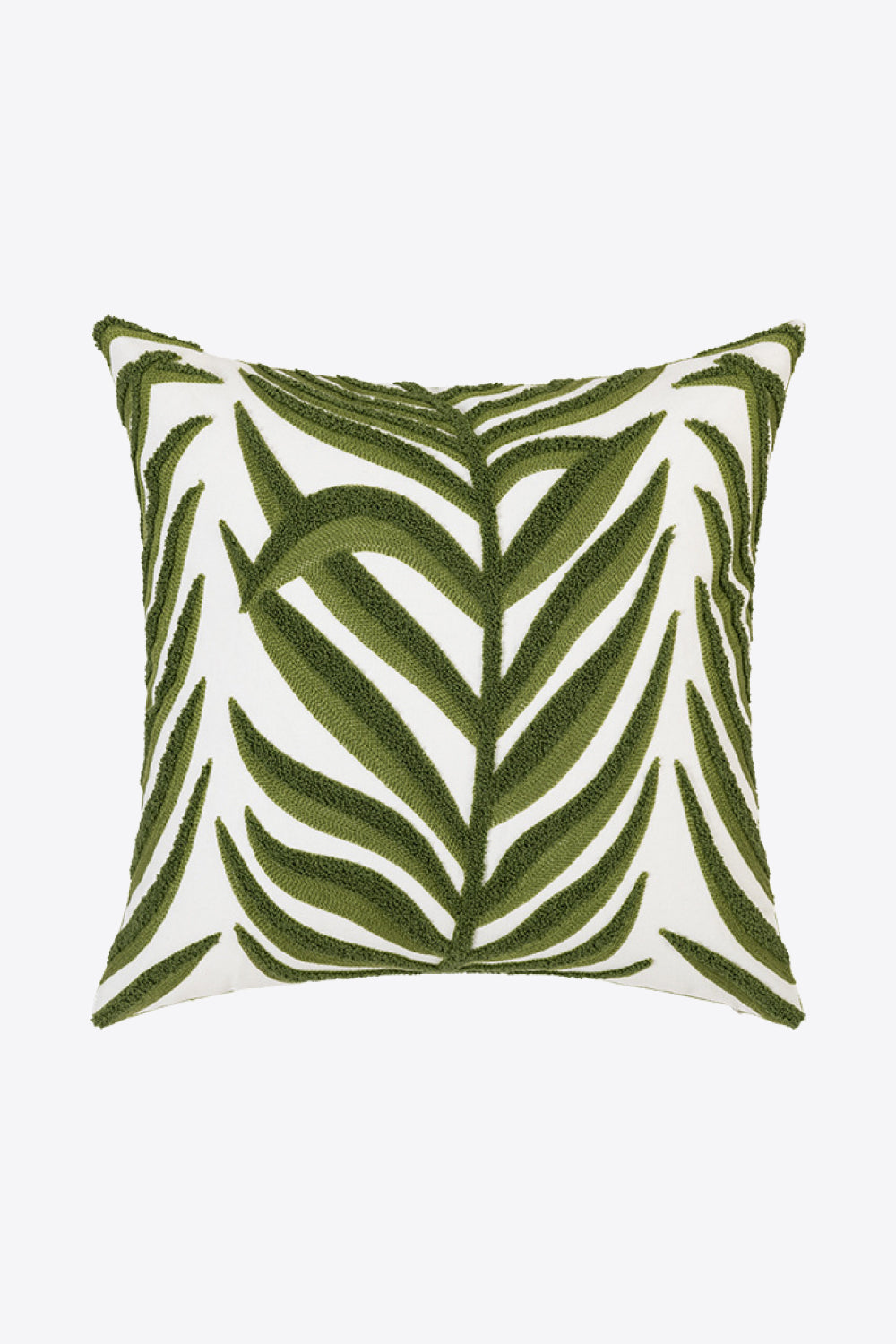 Embroidered Square Decorative Throw Pillow Case The Stout Steer