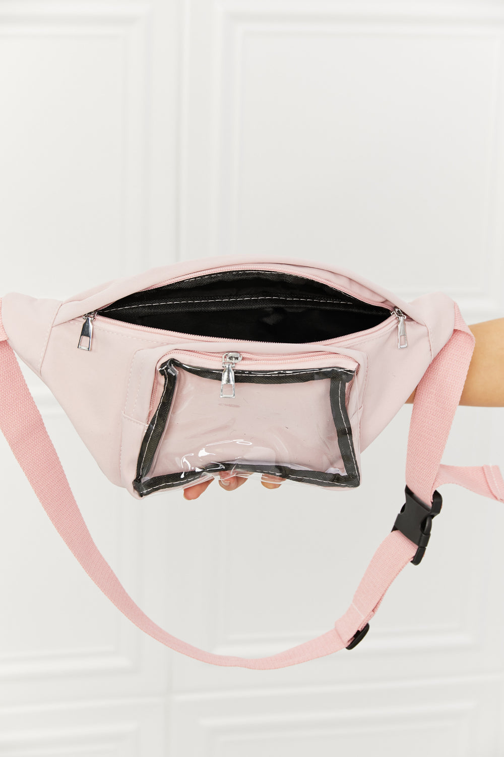 Fame Doing Me Waist Bag in Pink The Stout Steer