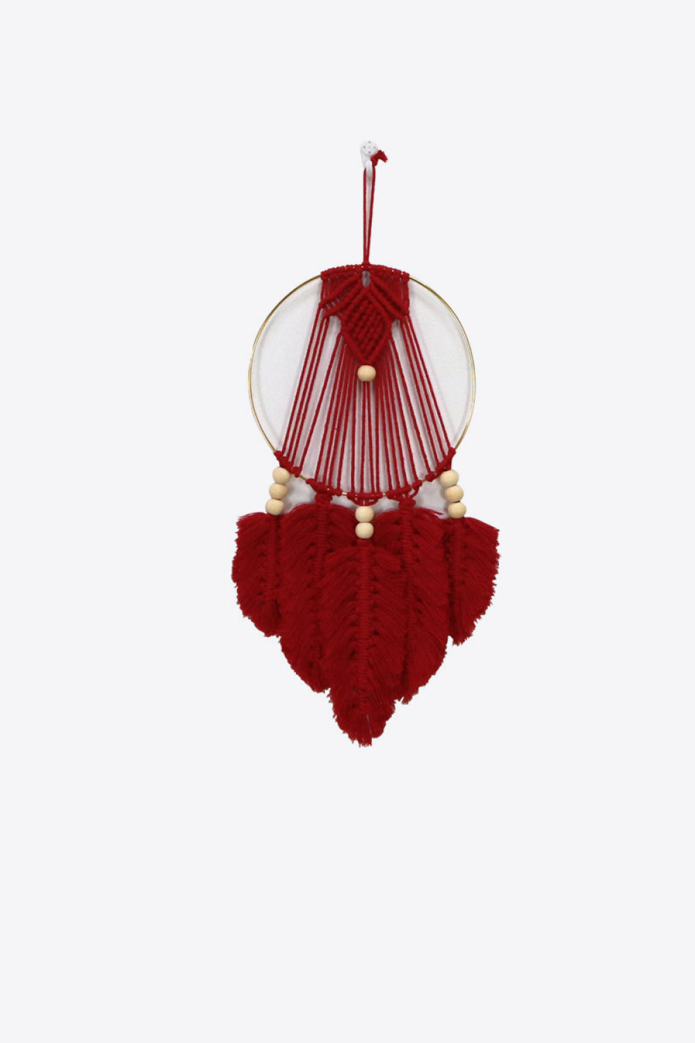Feather Macrame Wall Hanging Decor The Stout Steer