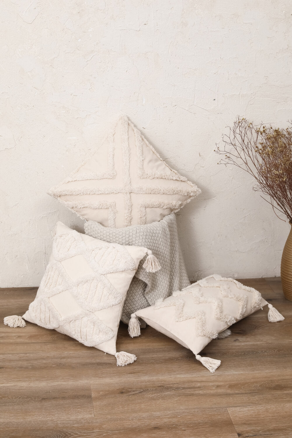 Fringe Decorative Throw Pillow Case The Stout Steer