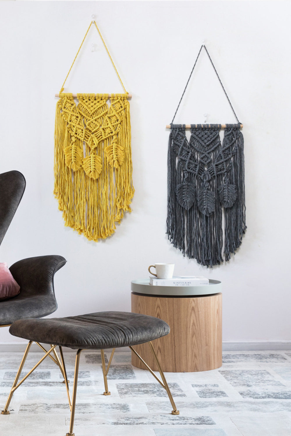 Fully Handmade Fringe Macrame Wall Hanging The Stout Steer