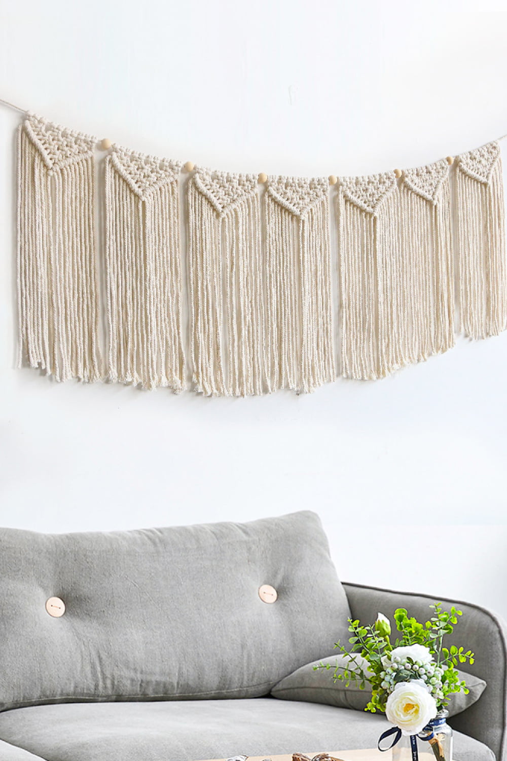 Fully Handmade Fringe Macrame Wall Hanging The Stout Steer