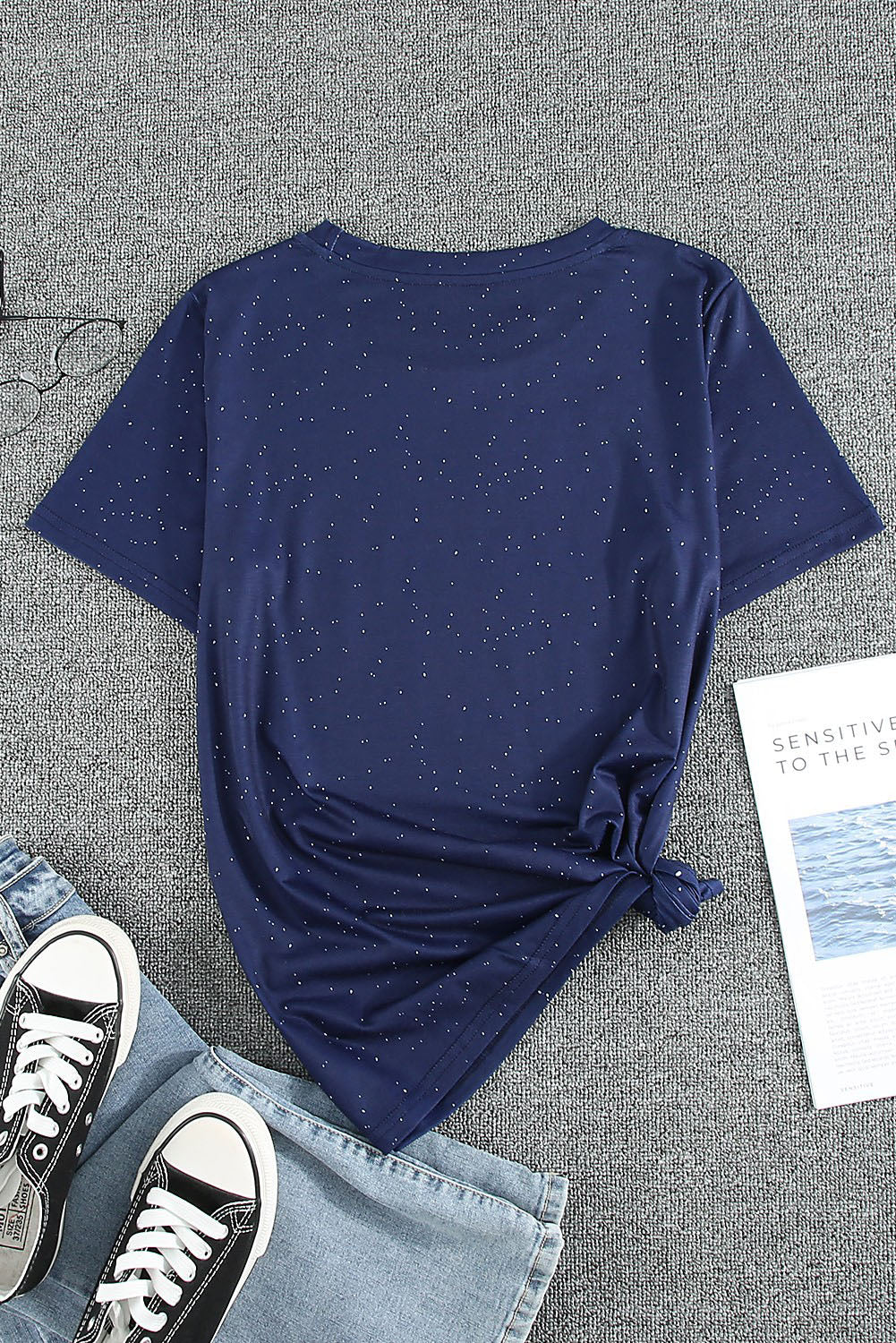 GOD BLESS THE USA Printed Tee Shirt The Stout Steer