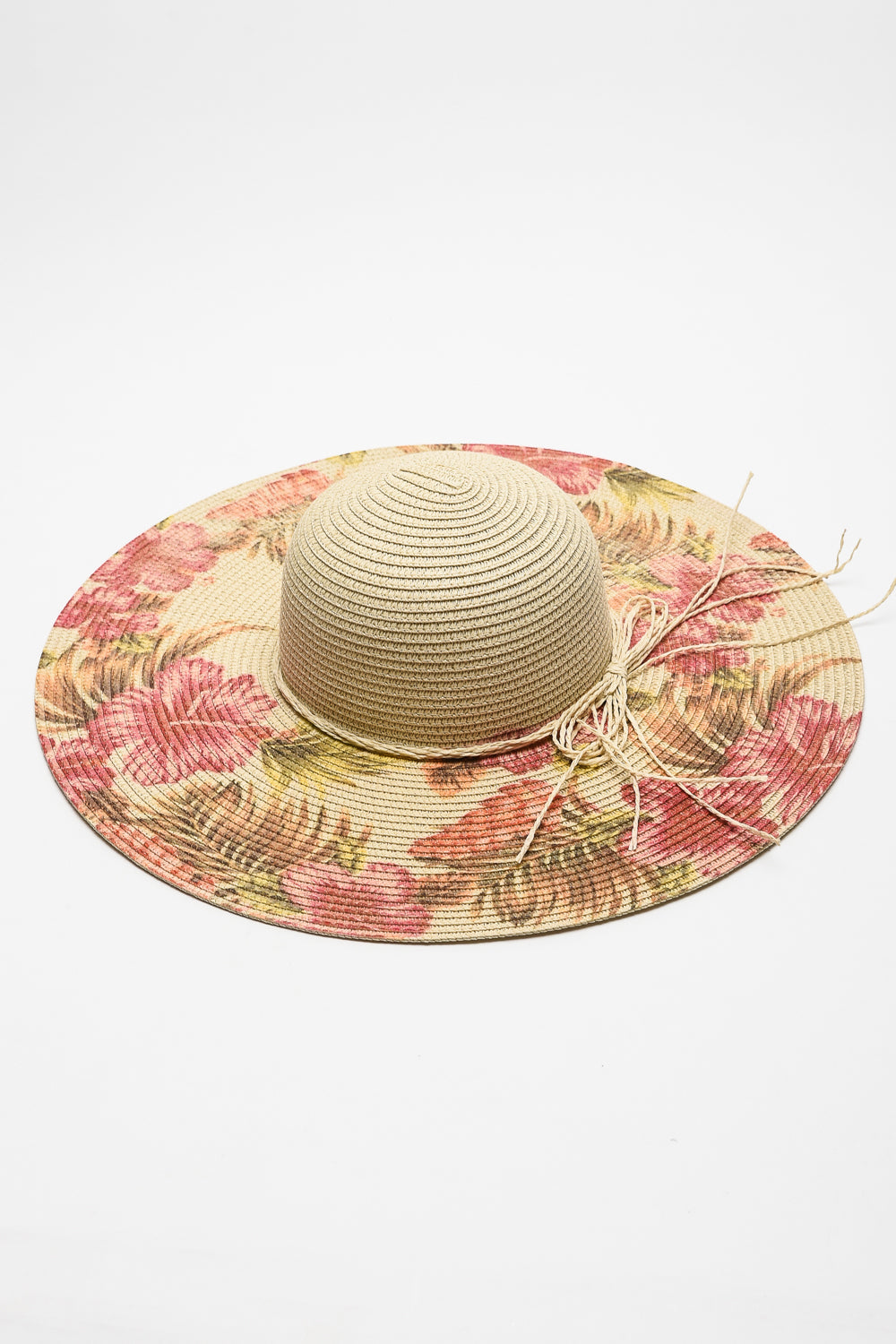 Justin Taylor Floral Bow Detail Sunhat The Stout Steer