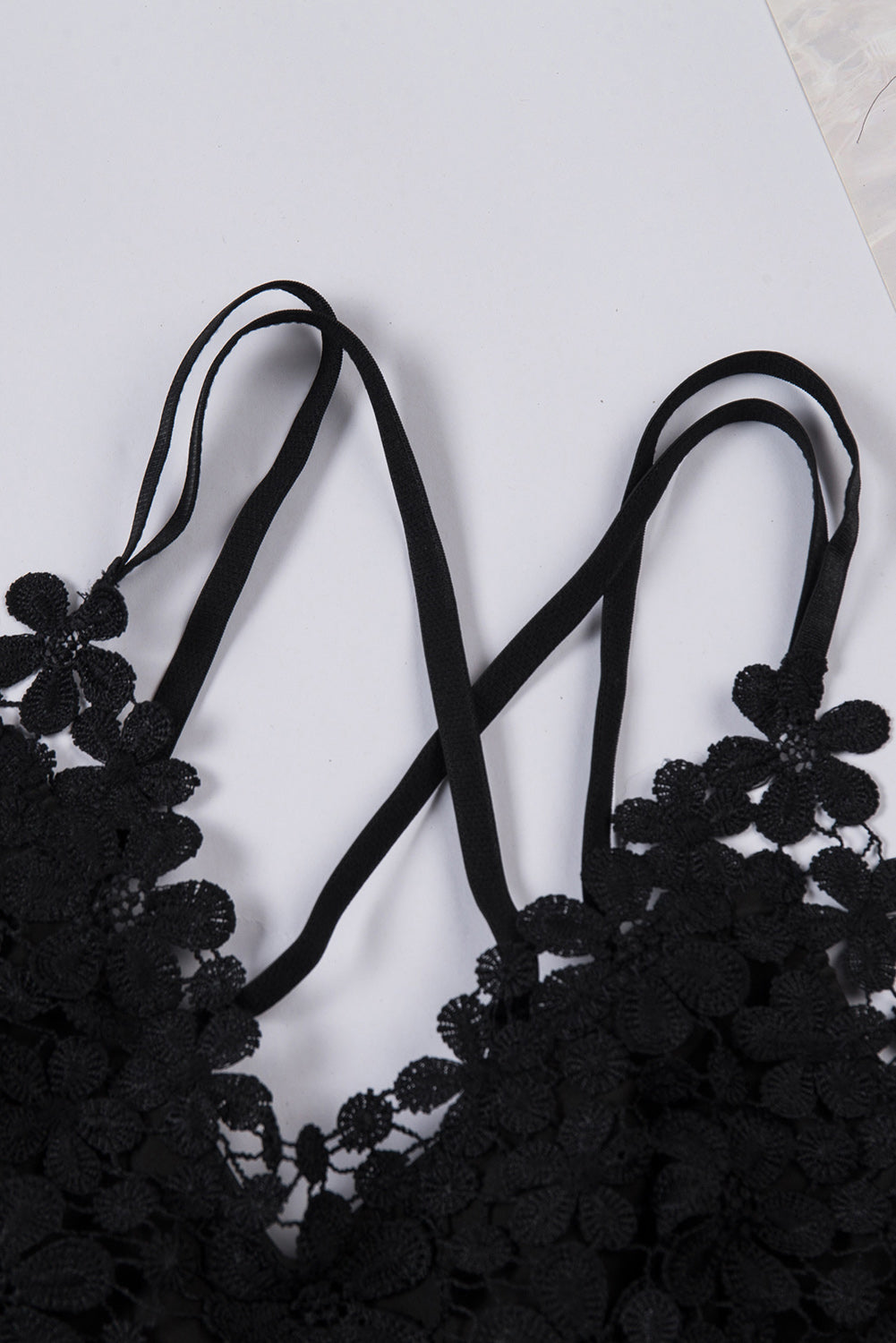 Lace Crochet Crisscross Bralette The Stout Steer