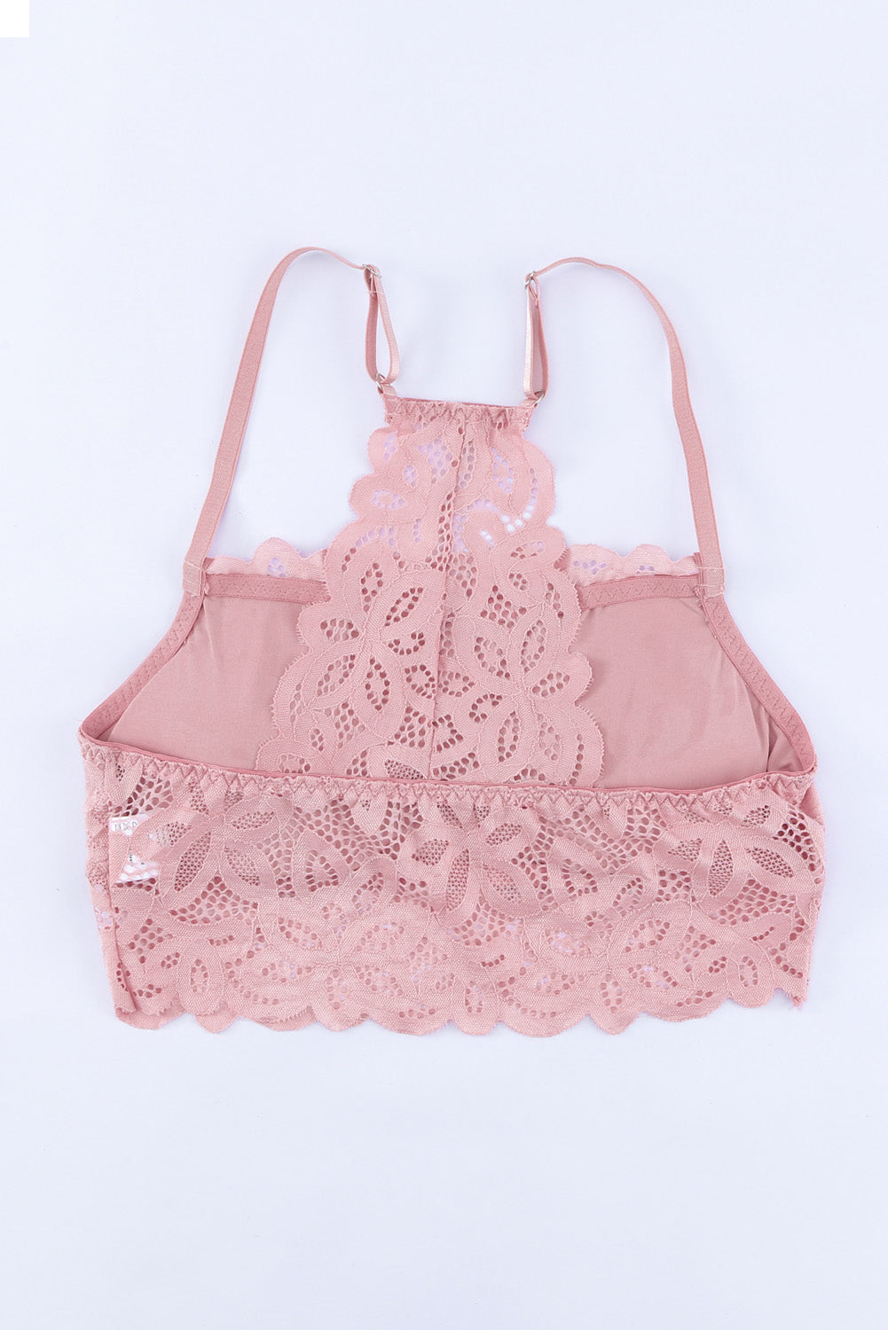 Lace Crochet Spaghetti Strap Bralette The Stout Steer
