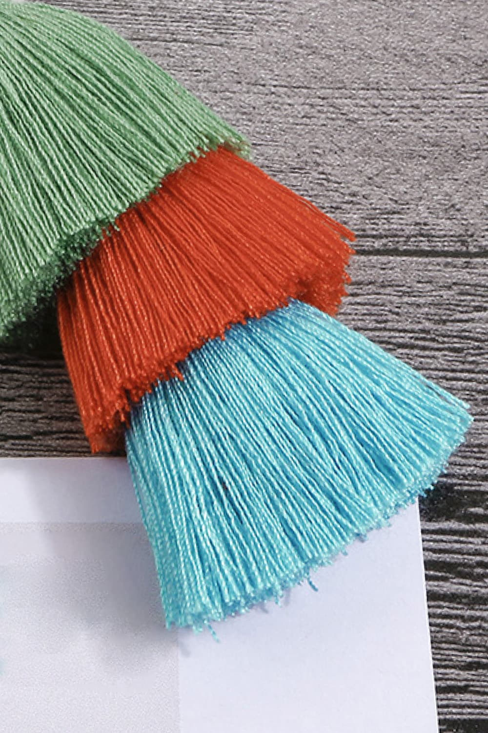Layered Tassel Keychain The Stout Steer