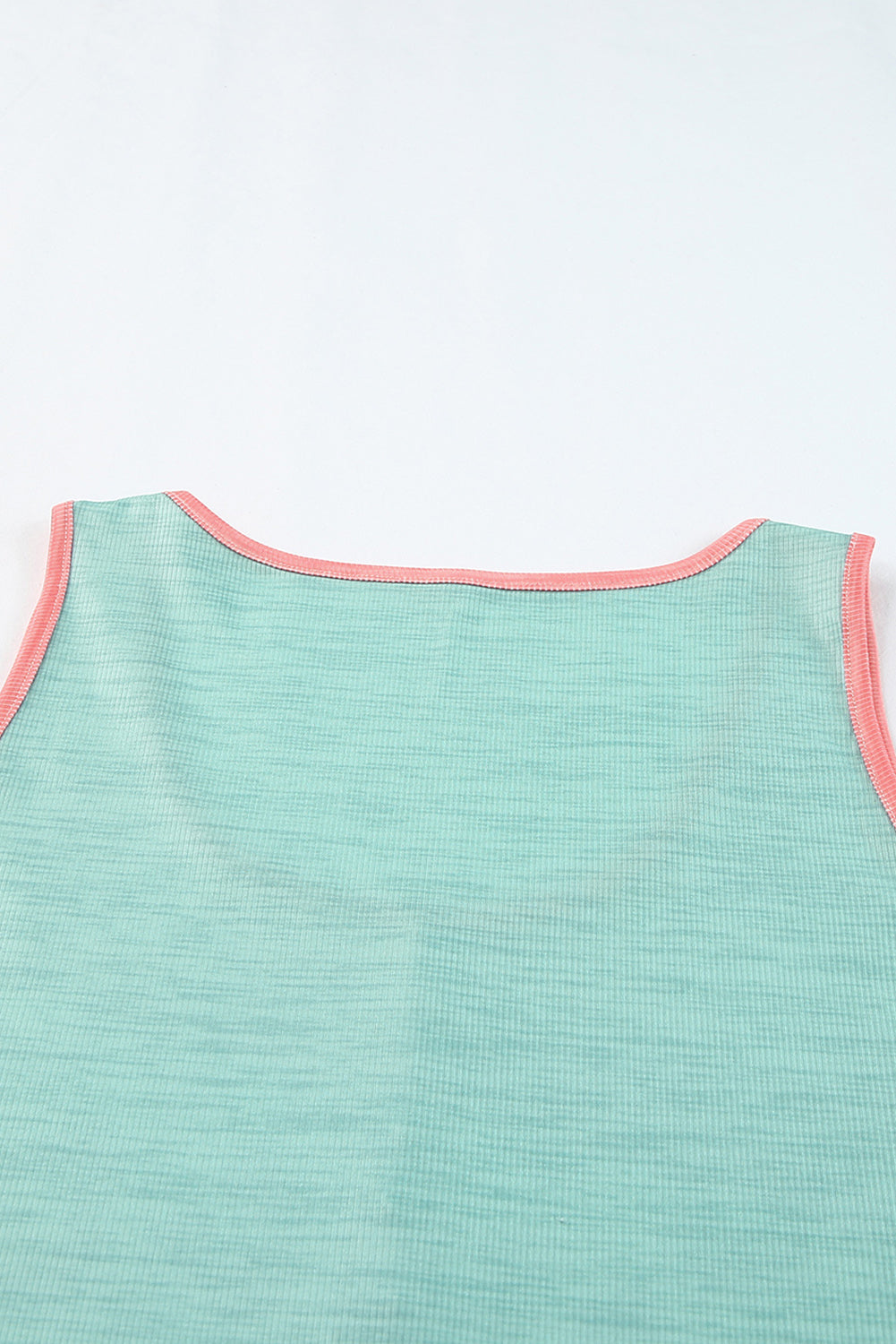 Leopard Color Block Decorative Button Tank The Stout Steer