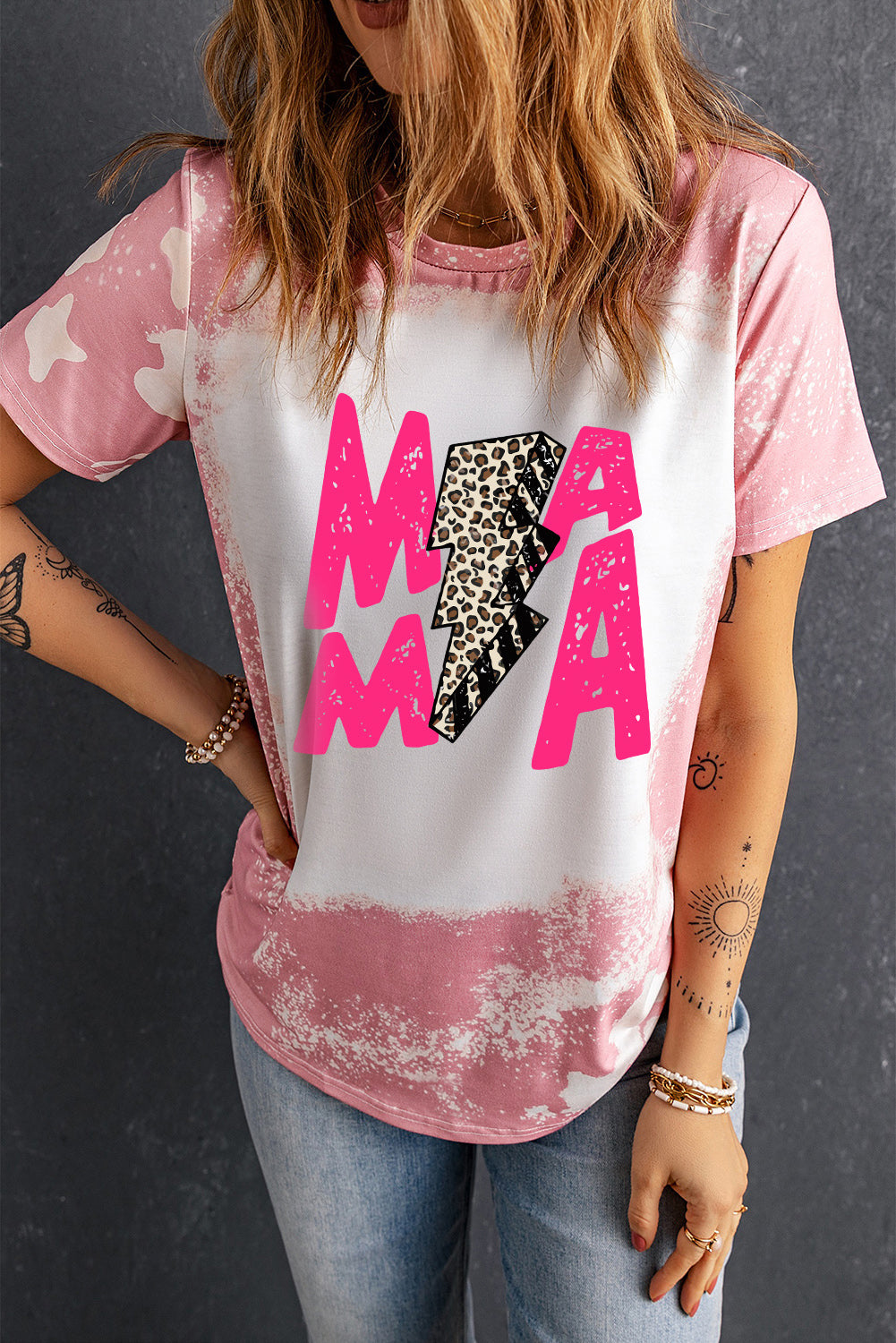 MAMA Graphic Printed Tee Shirt The Stout Steer