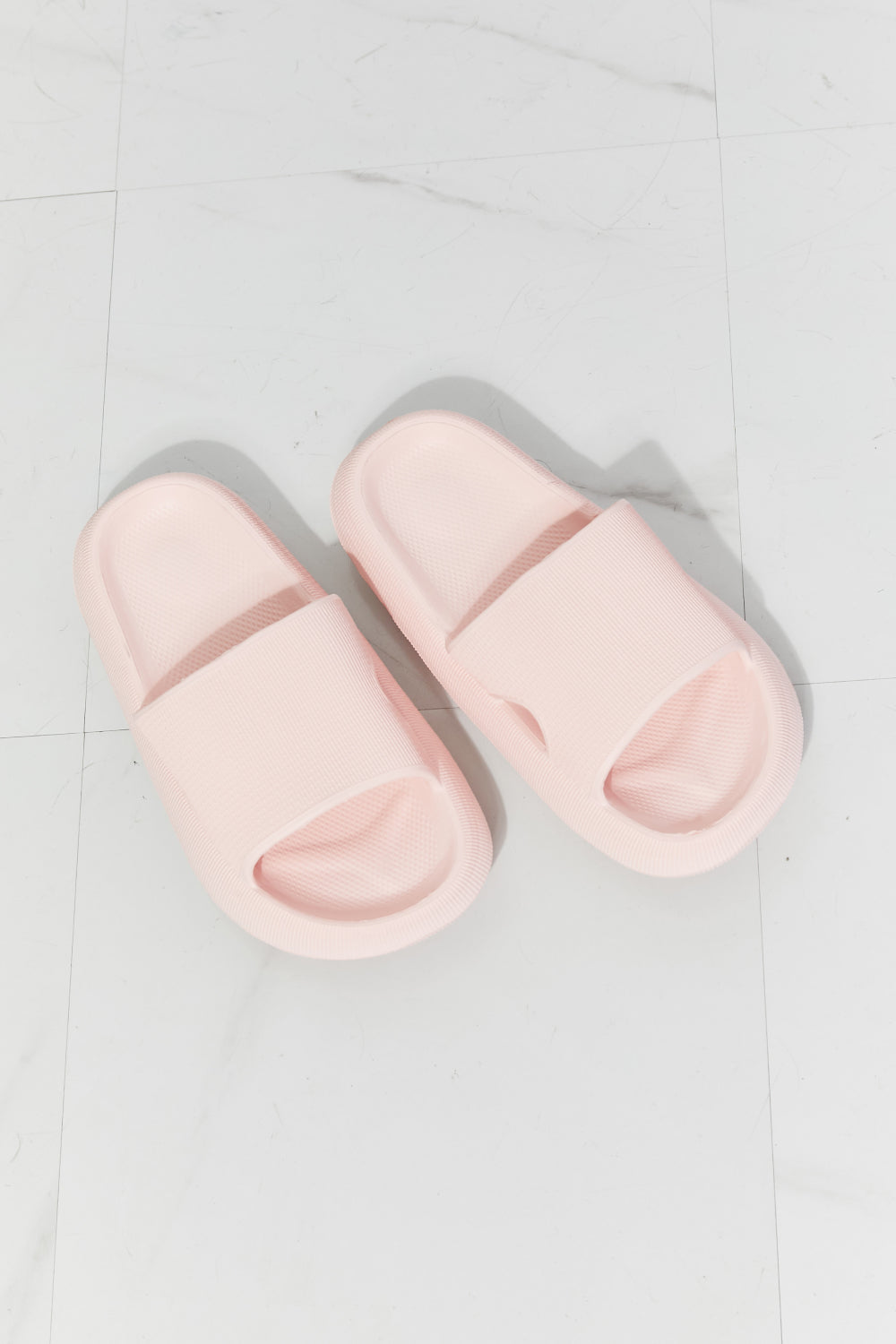MMShoes Arms Around Me Open Toe Slide in Pink The Stout Steer