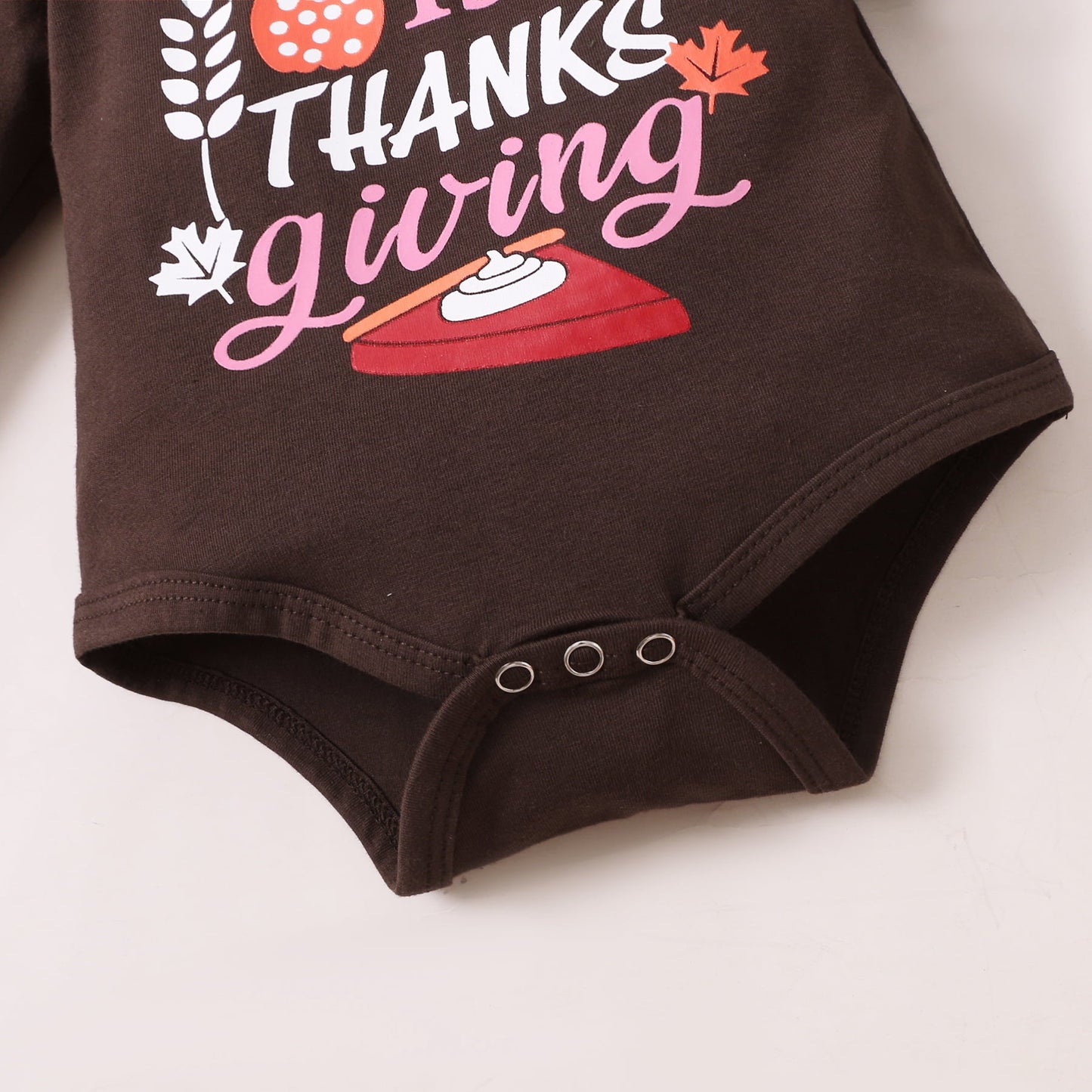 MY 1ST THANKS GIVING Graphic Bodysuit and Pants Set The Stout Steer