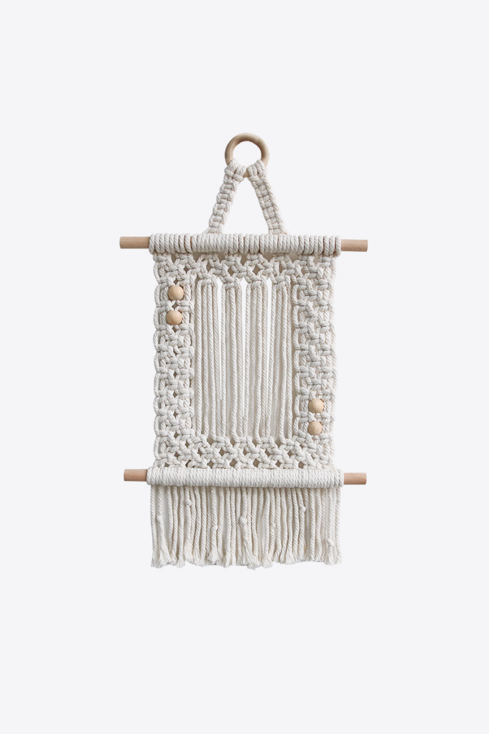 Macrame Photo Frame Wall Decor The Stout Steer