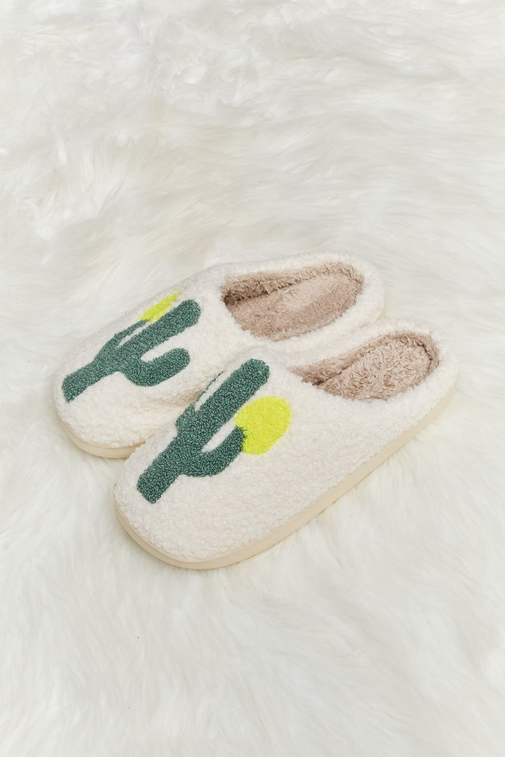 Melody Cactus Plush Slide Slippers The Stout Steer