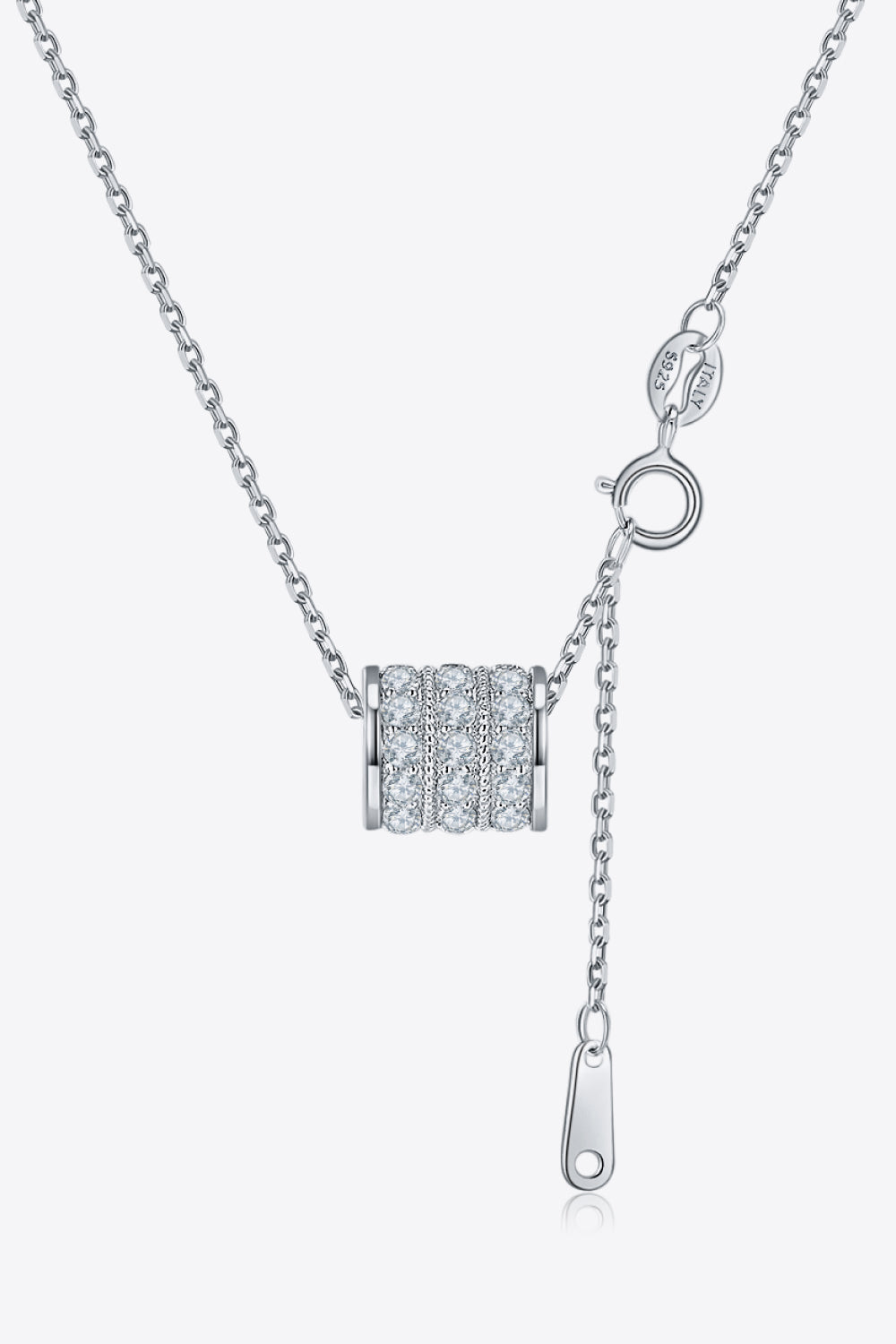 Moissanite 925 Sterling Silver Necklace The Stout Steer
