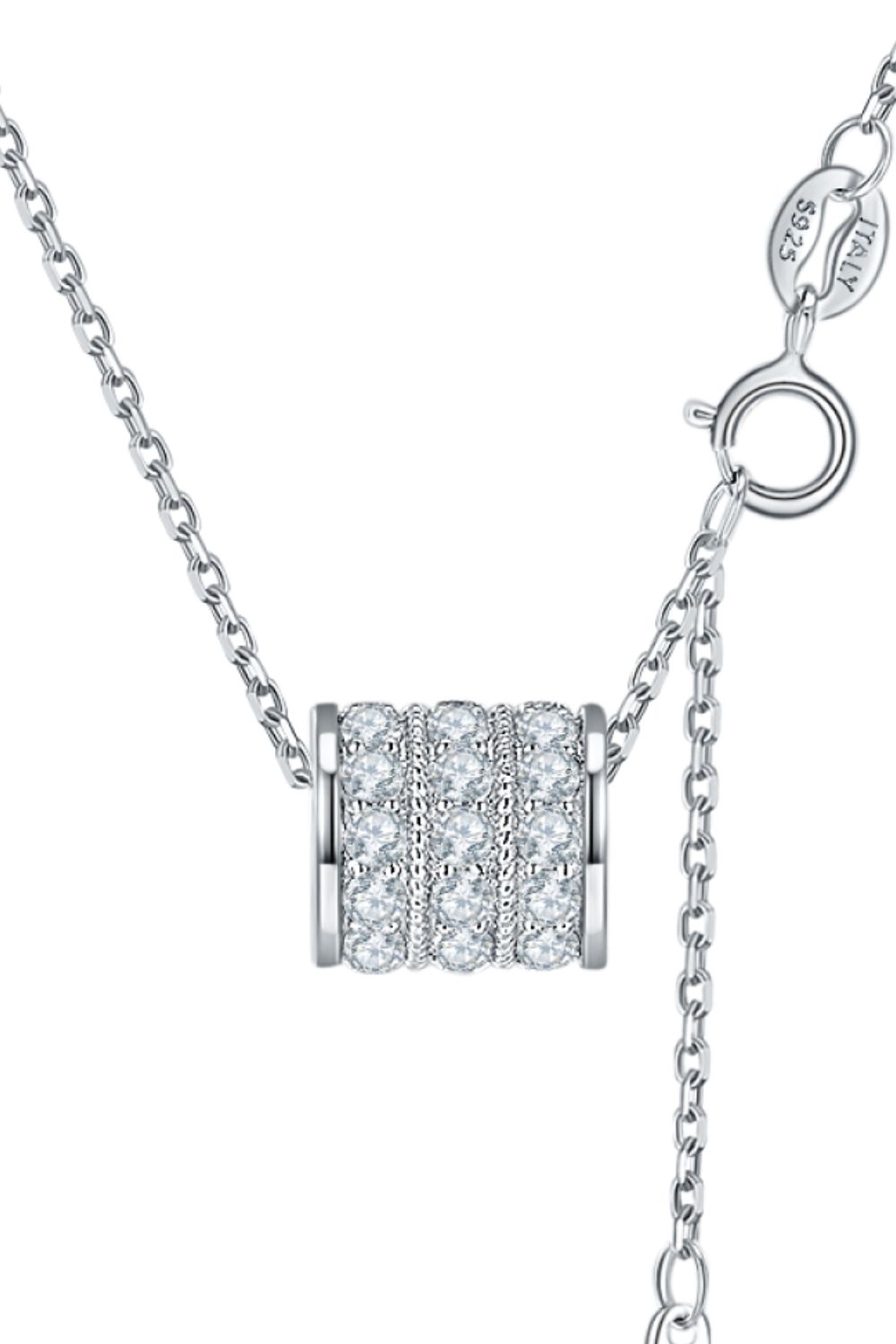 Moissanite 925 Sterling Silver Necklace The Stout Steer