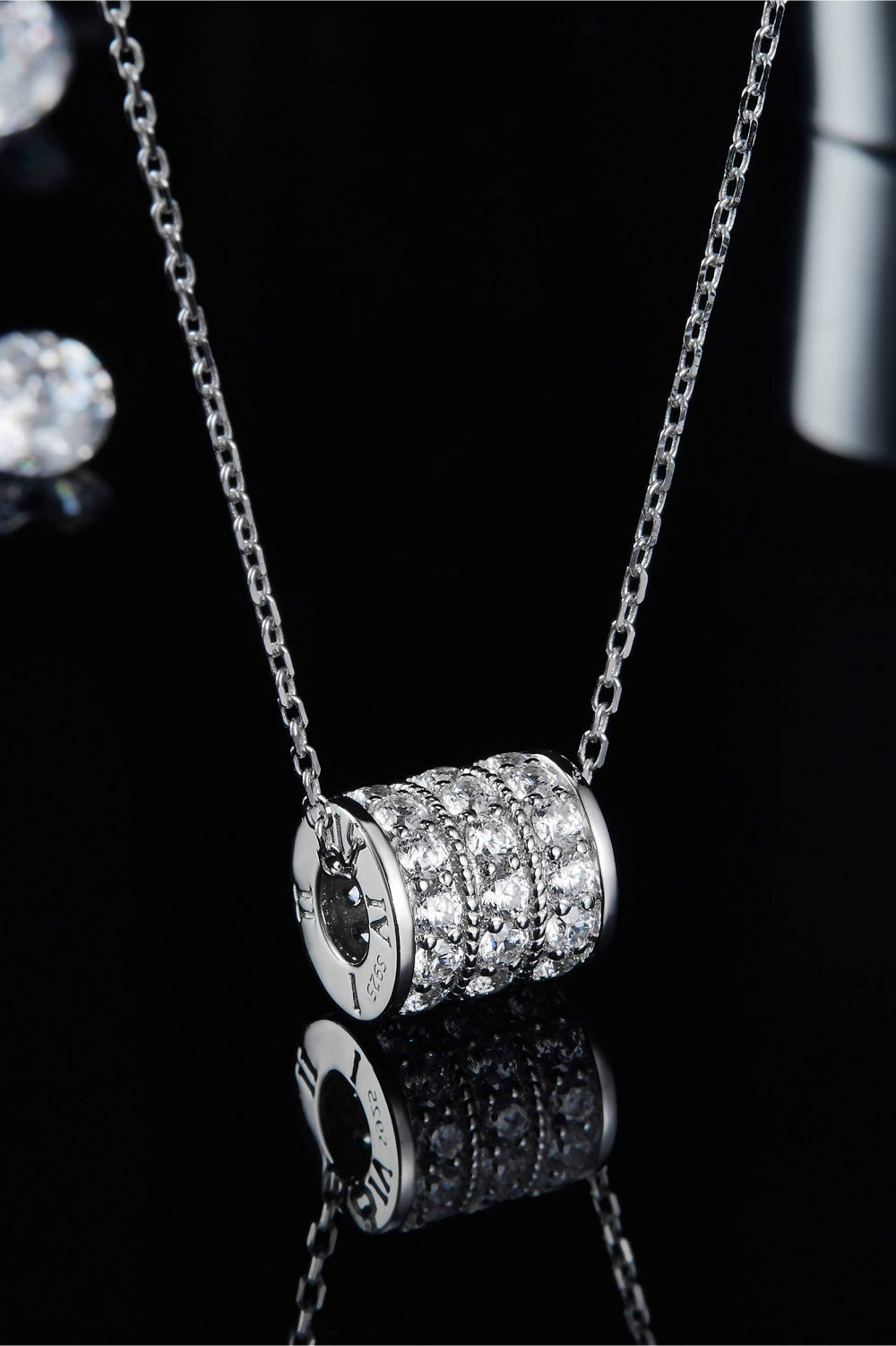 Moissanite 925 Sterling Silver Necklace The Stout Steer