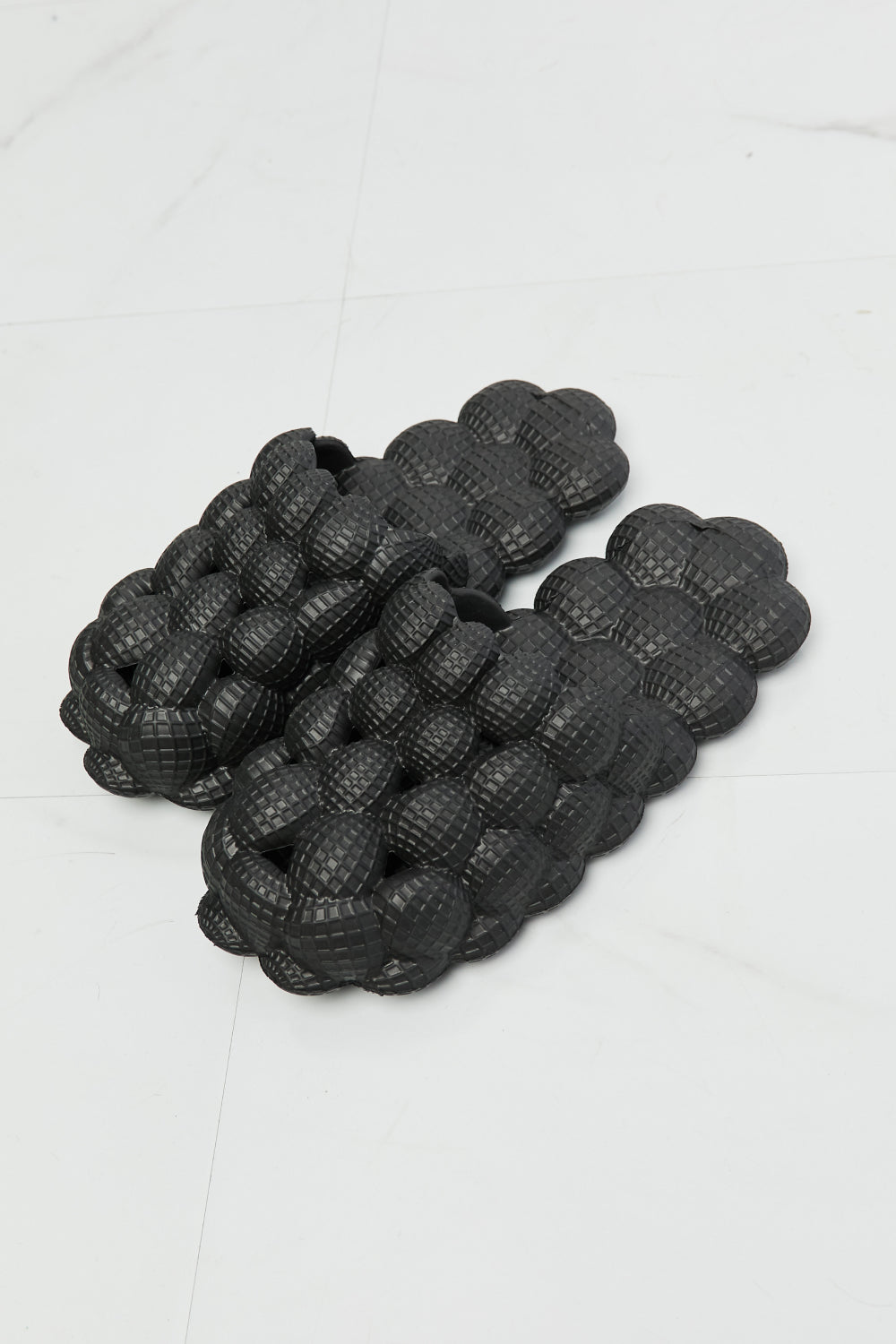 NOOK JOI Laid Back Bubble Slides in Black The Stout Steer