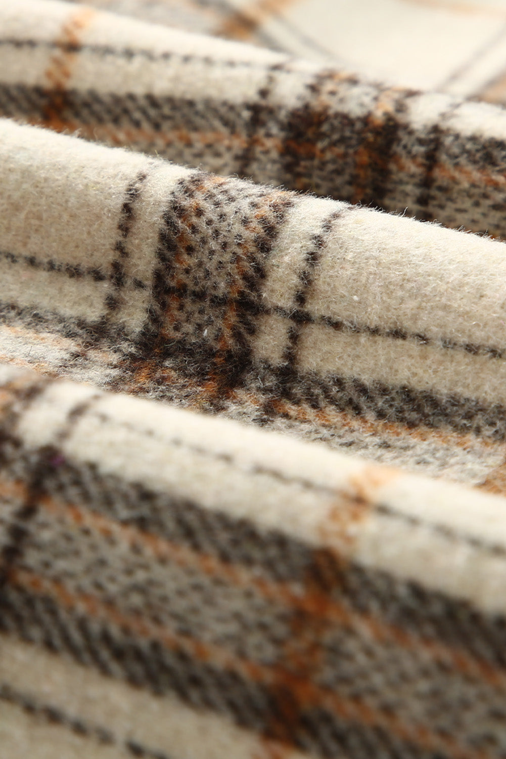 Plaid Contrast Corduroy Shacket The Stout Steer
