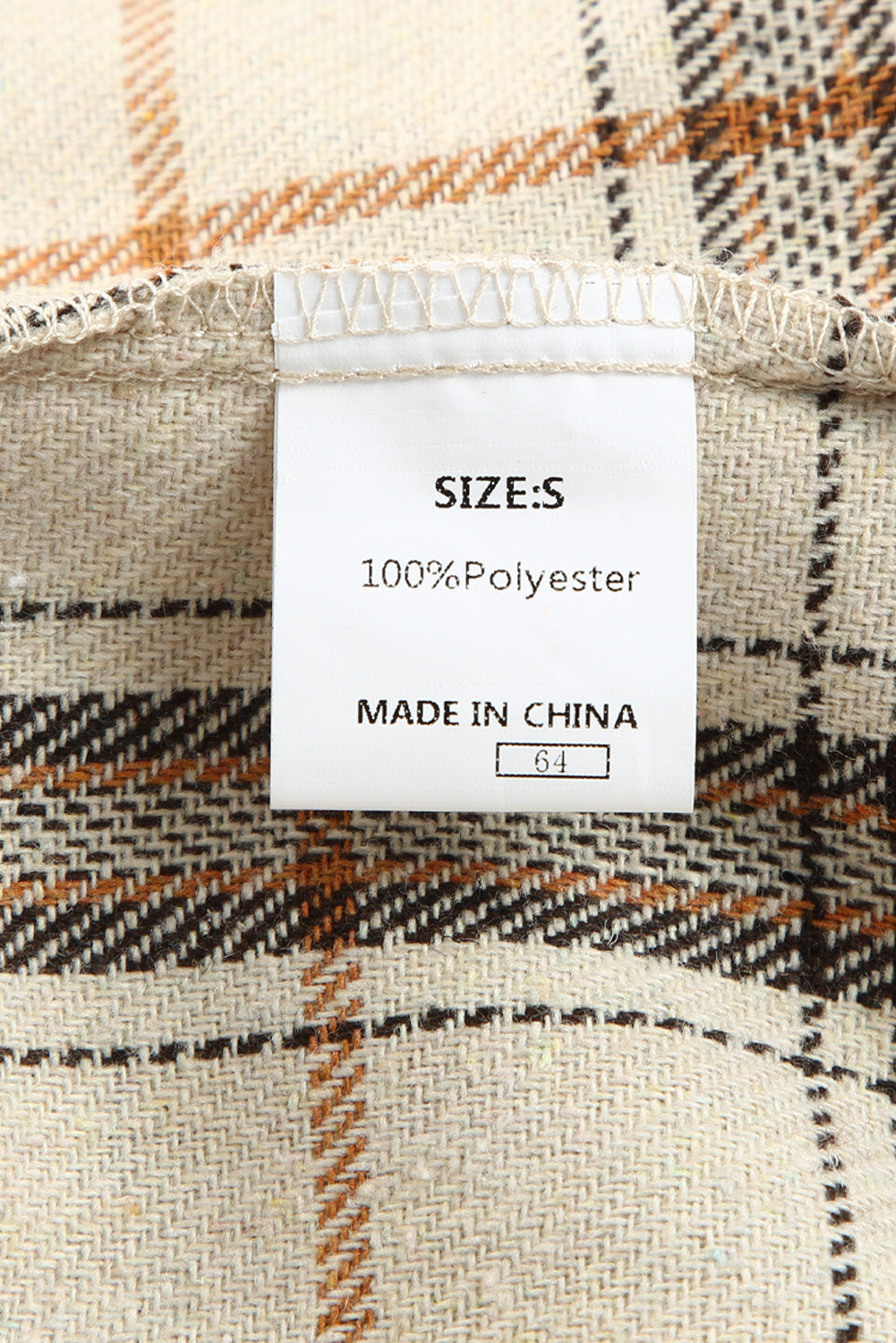 Plaid Contrast Corduroy Shacket The Stout Steer