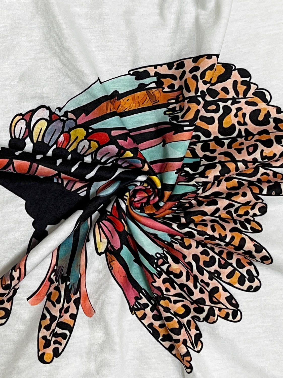 Plus Size Printed Raglan Sleeve Graphic T-Shirt The Stout Steer