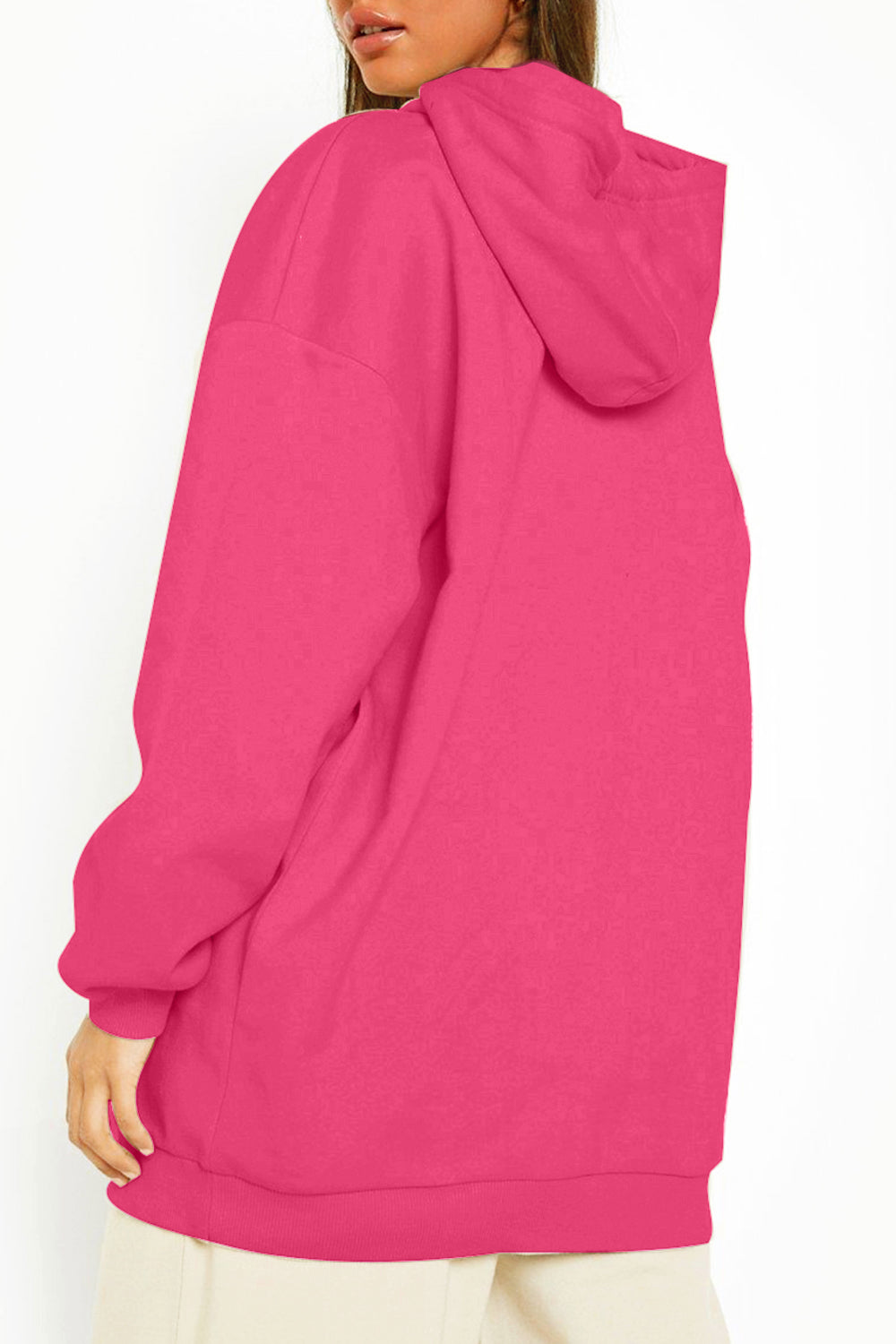 Simply Love Simply Love Full Size LET’S GO GIRLS Graphic Dropped Shoulder Hoodie The Stout Steer