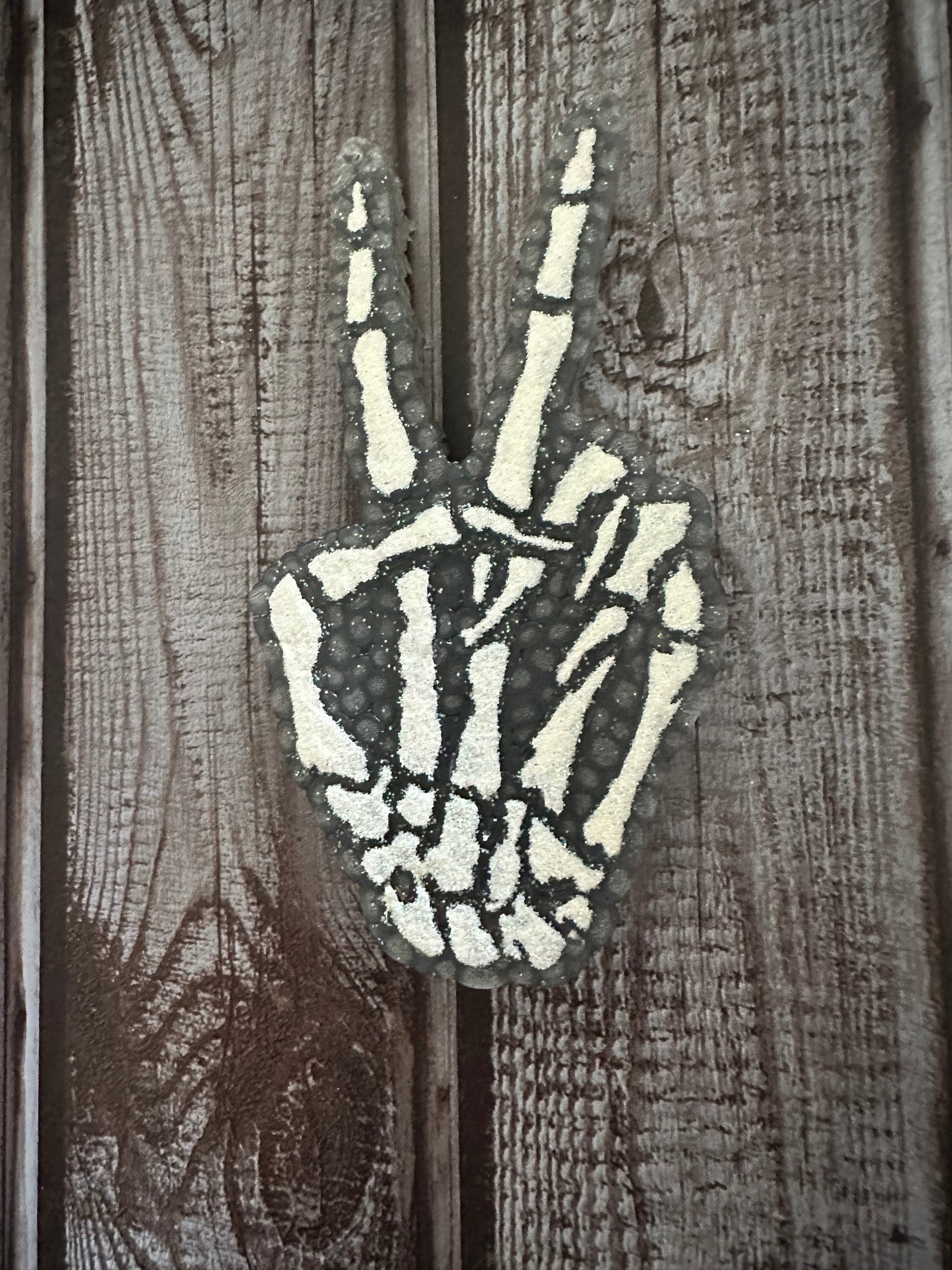 Skeleton Peace Freshie The Stout Steer