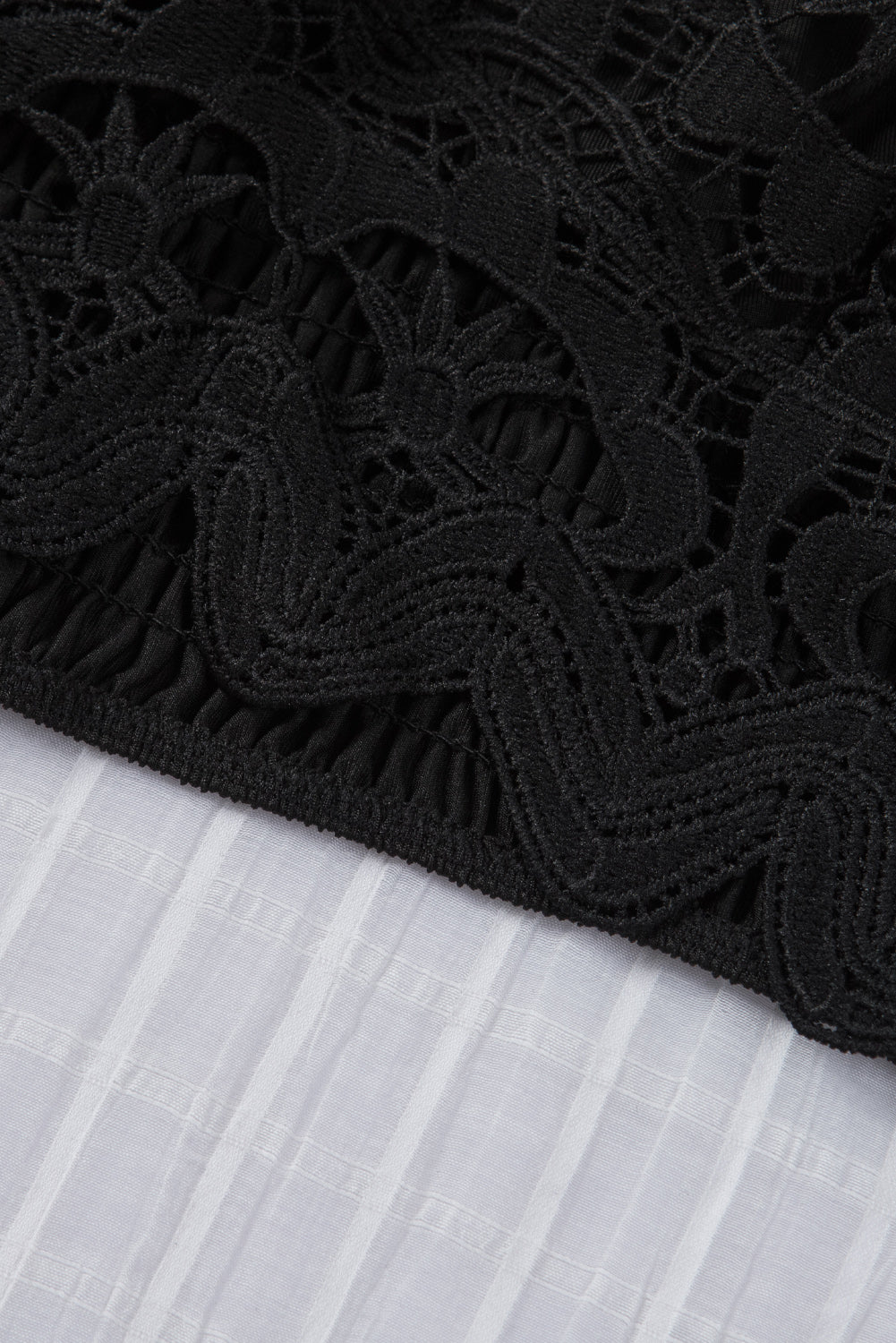 Smocked Eyelash Trim Lace Bralette The Stout Steer