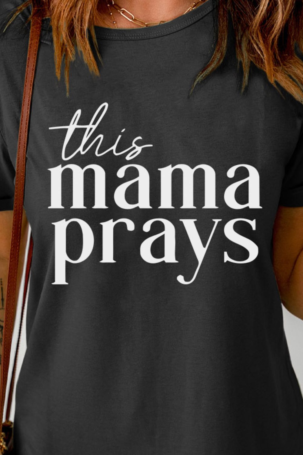 THIS MAMA PRAYS Graphic Tee The Stout Steer