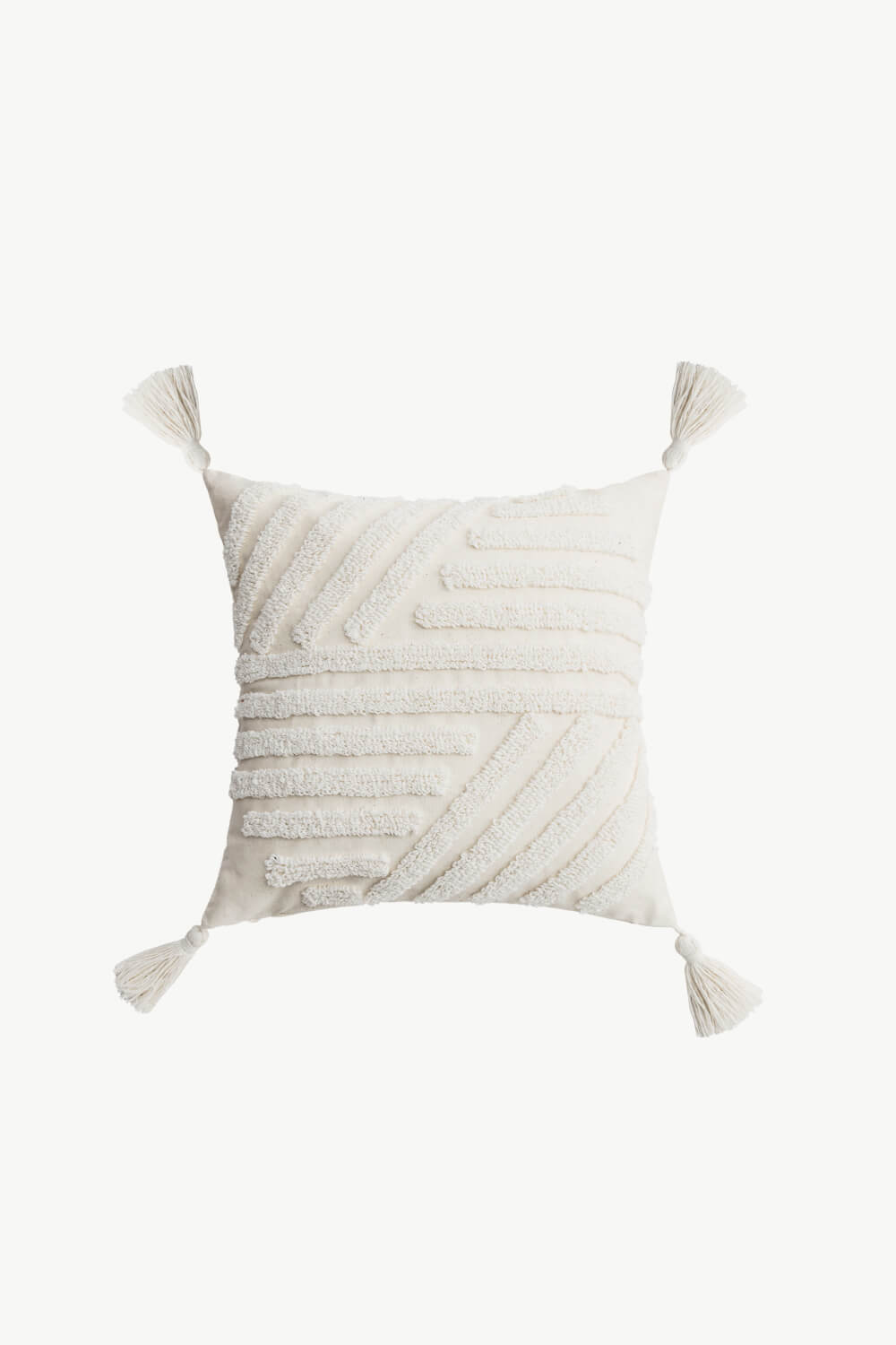 Textured Decorative Throw Pillow Case The Stout Steer