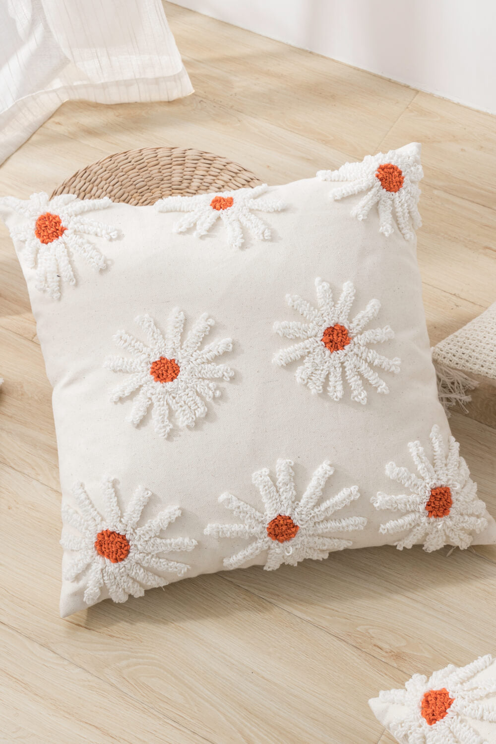 Textured Decorative Throw Pillow Case The Stout Steer