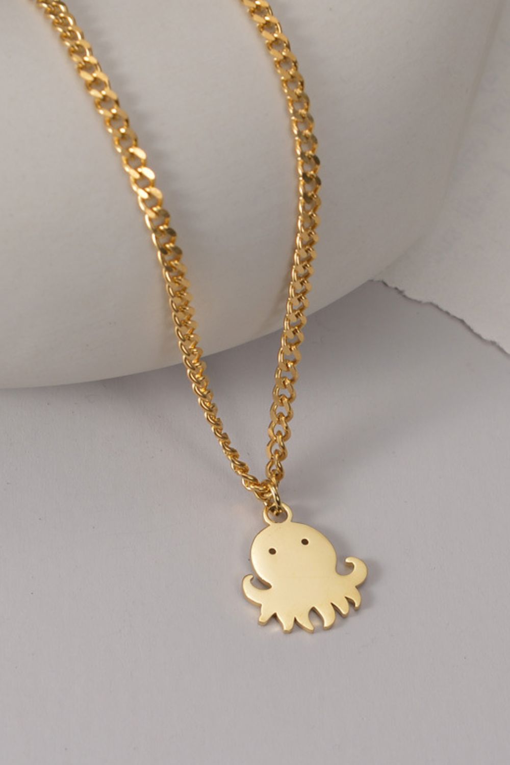 Two-Piece Pearl Stainless Steel Necklace Set The Stout Steer