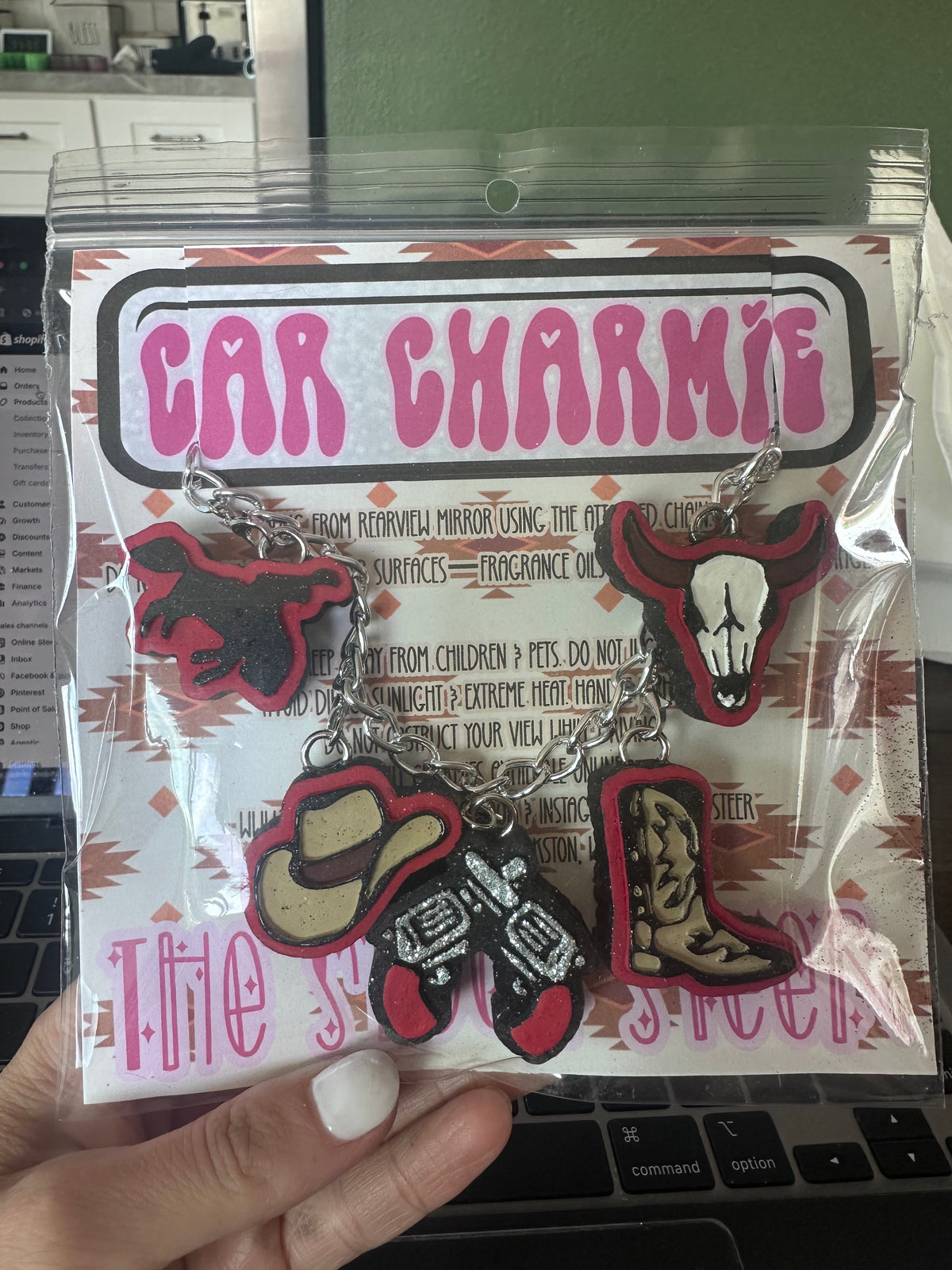 Saddle Up Car Charmie