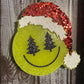 Christmas Smiley Face Freshie