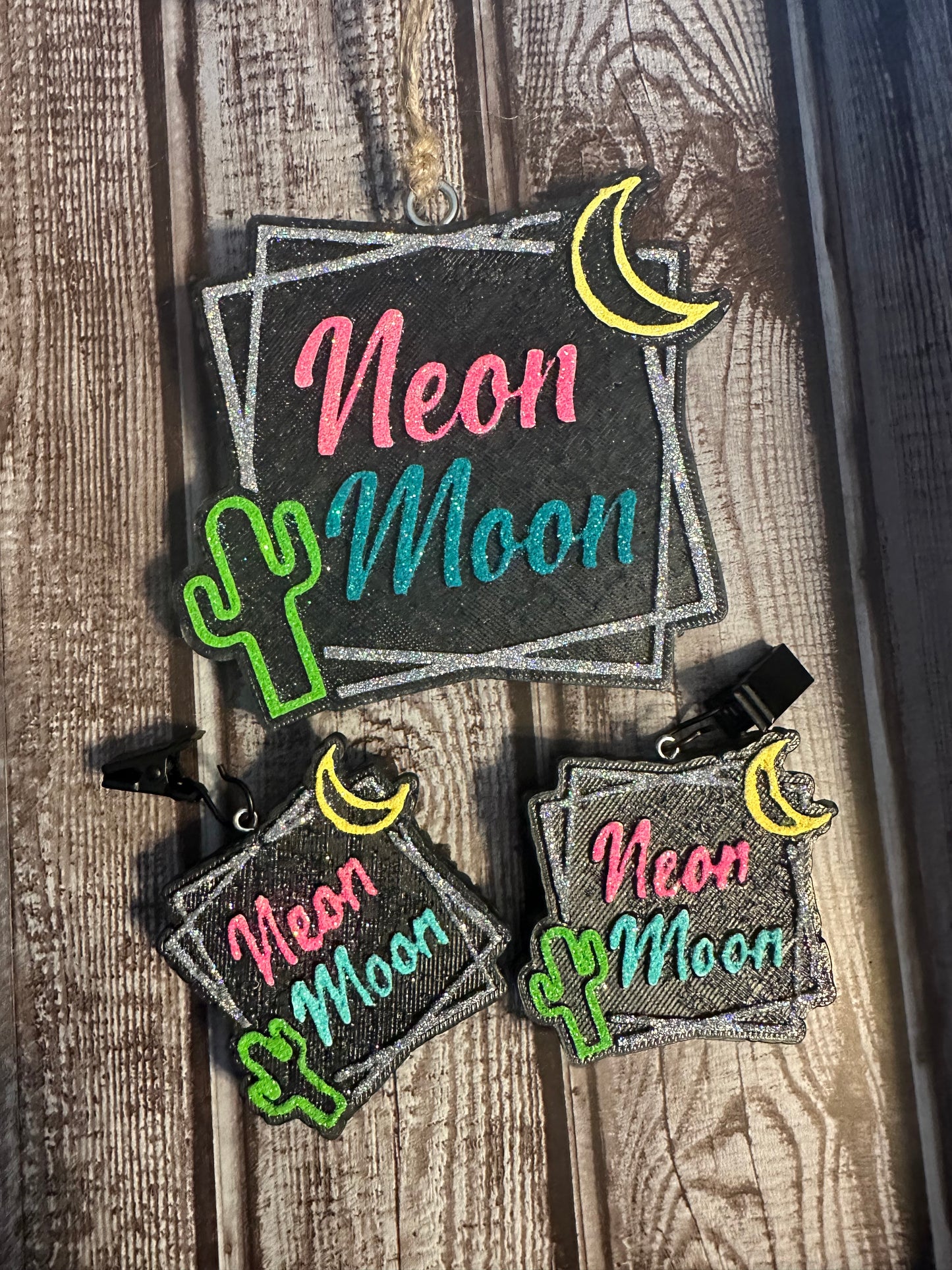 Neon Moon Vent Clips Freshie