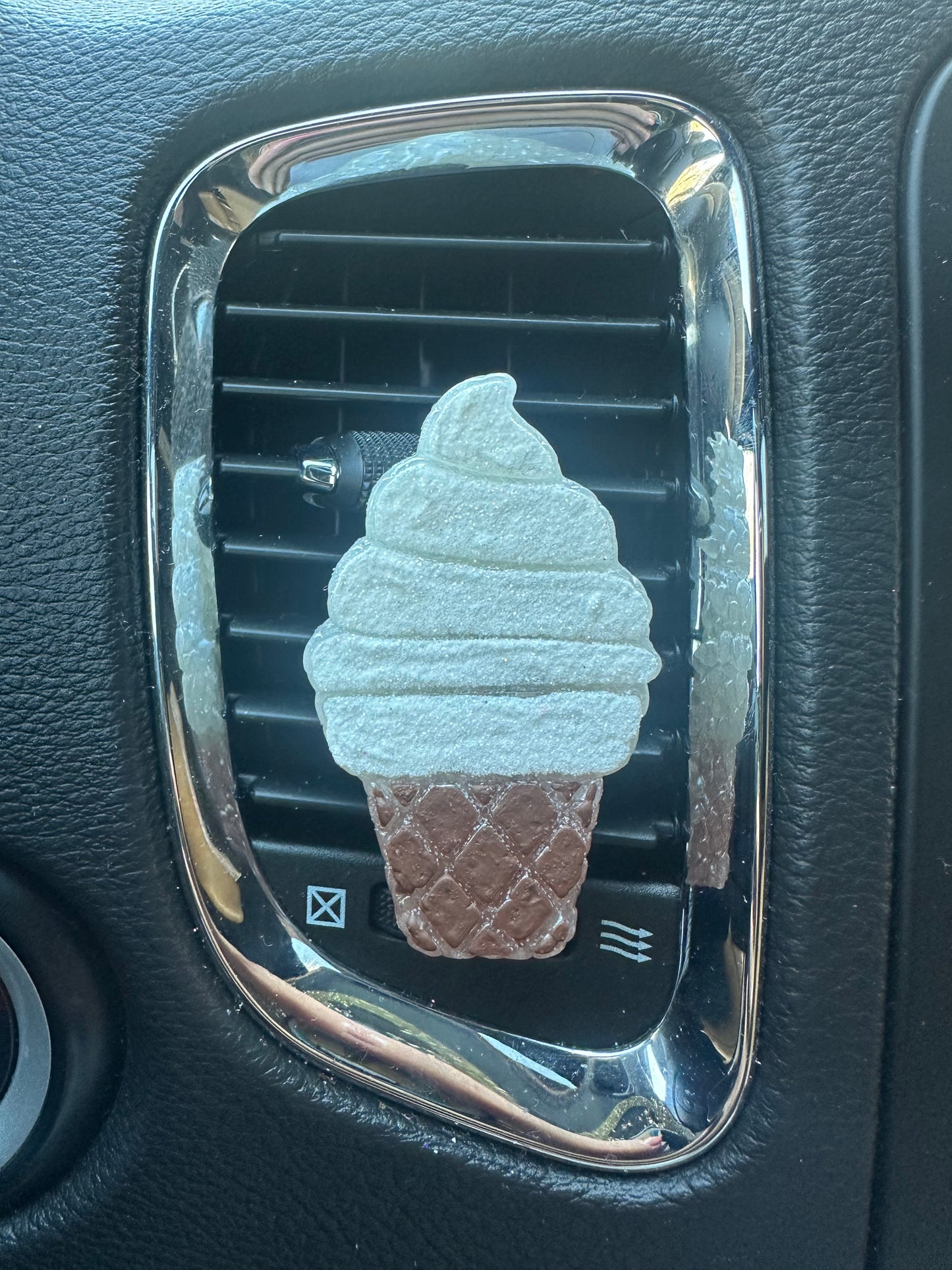 Ice Cream Cone Vent Clips Freshie